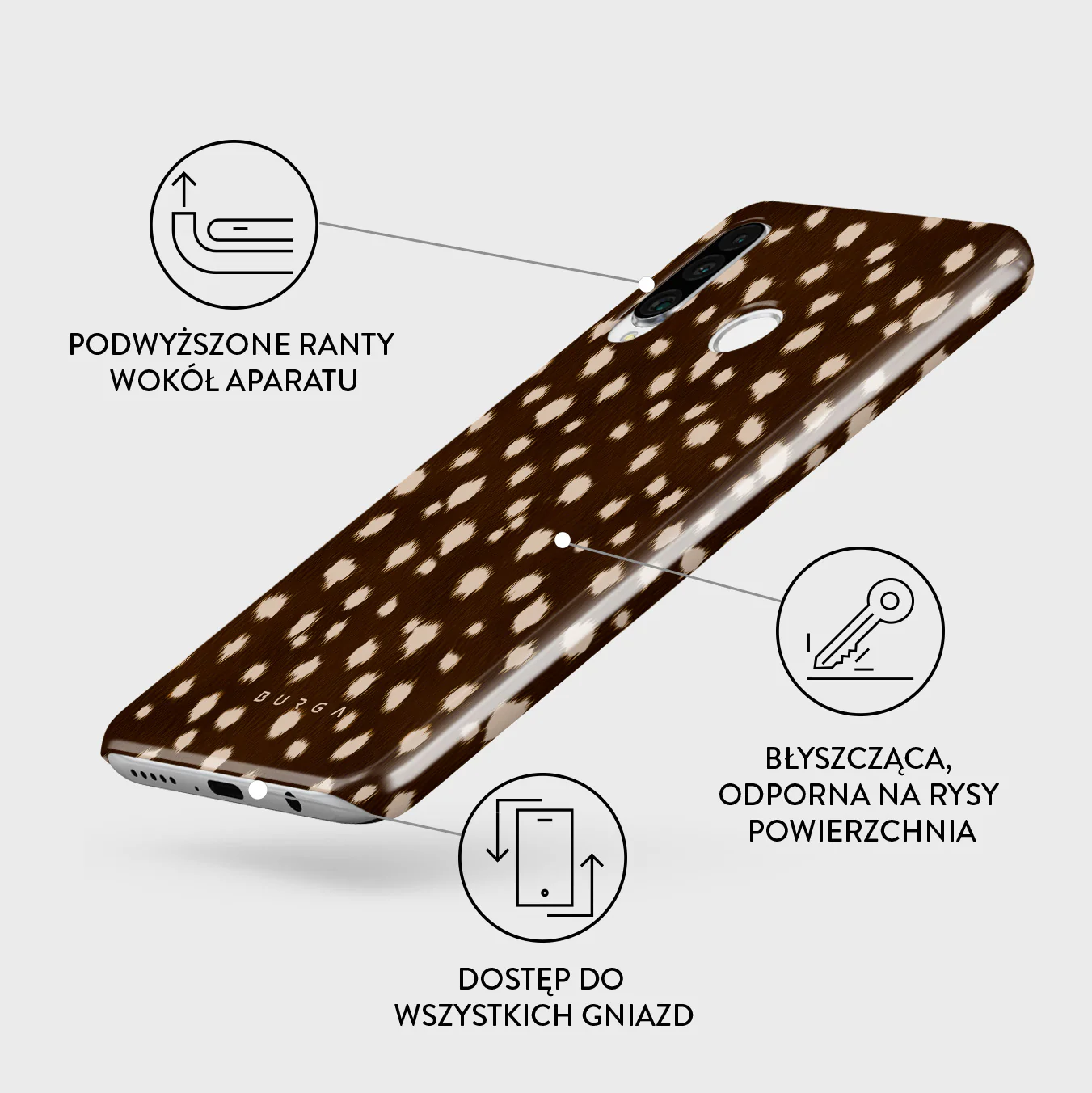 Cinnamon Roll - Huawei P30 Lite Etui - Image 3
