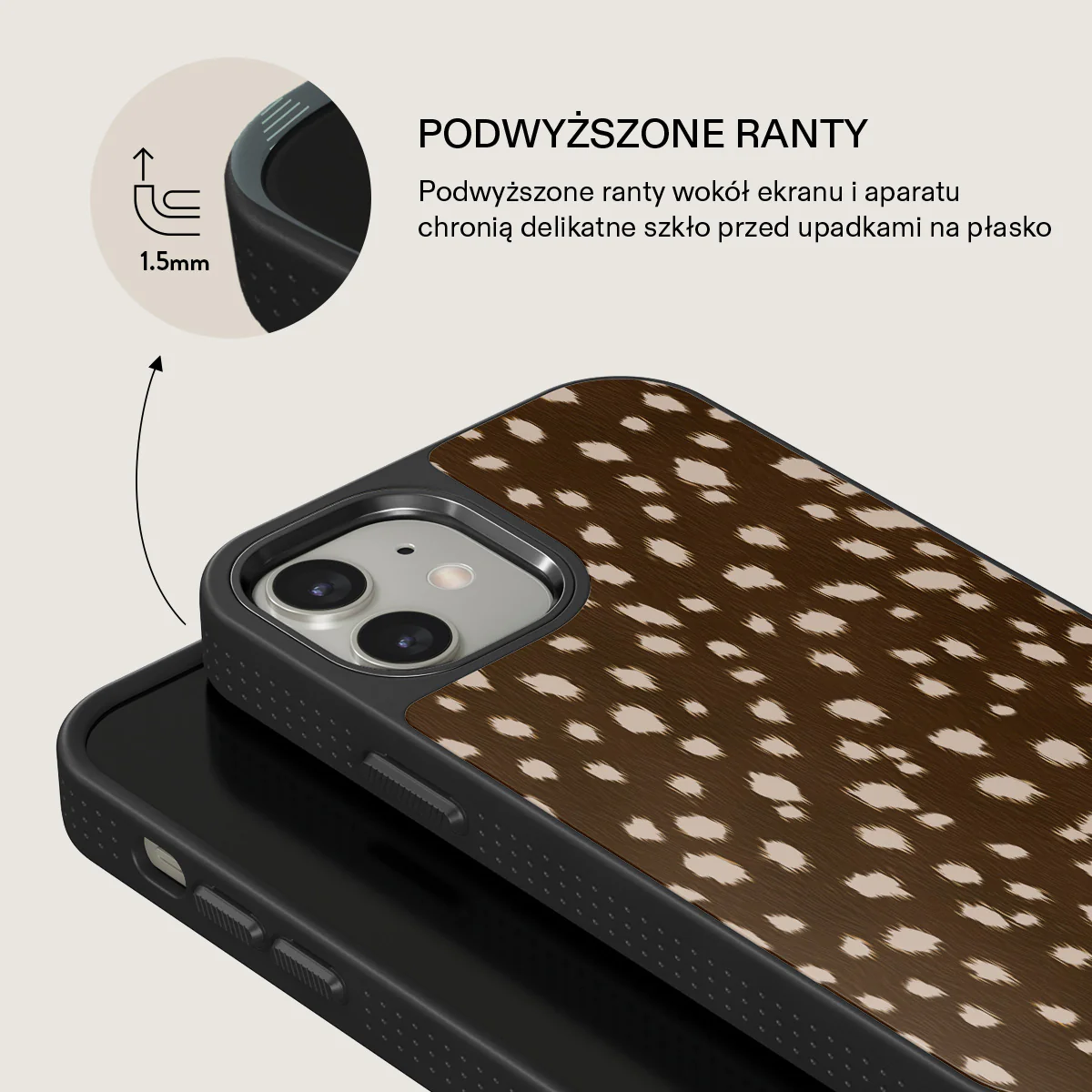 Cinnamon Roll - iPhone 12 Etui - Image 15