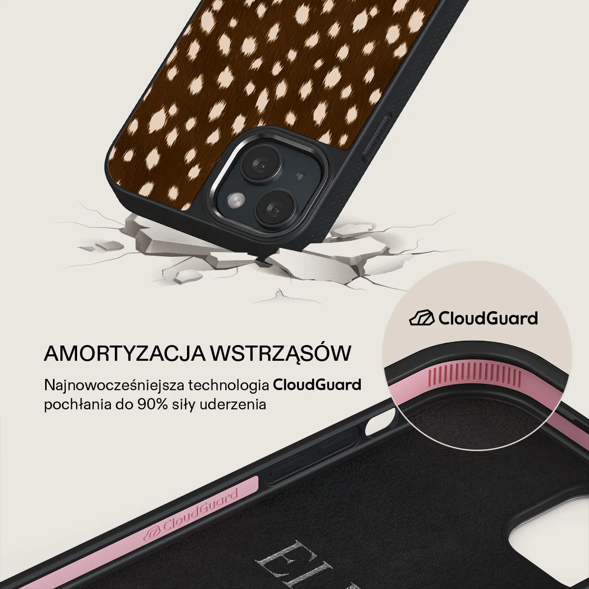 Cinnamon Roll - iPhone 15 Plus Etui - Image 14