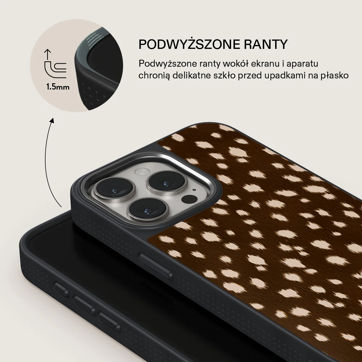 Cinnamon Roll - iPhone 15 Pro Etui - Image 15
