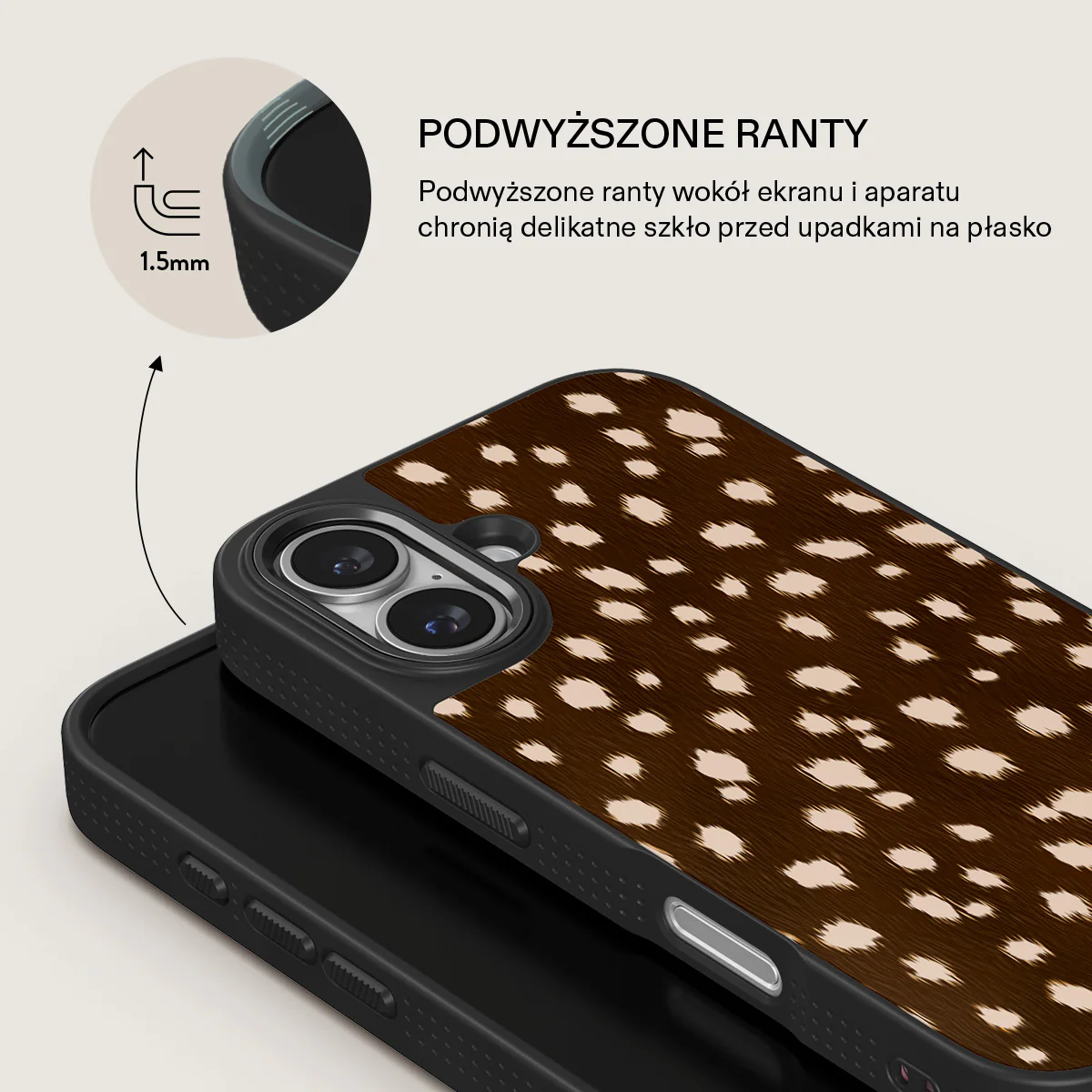 Cinnamon Roll - iPhone 16 Etui - Image 16