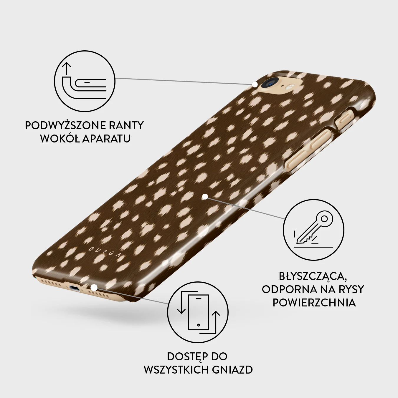 Cinnamon Roll - iPhone SE (2020) Etui - Image 3