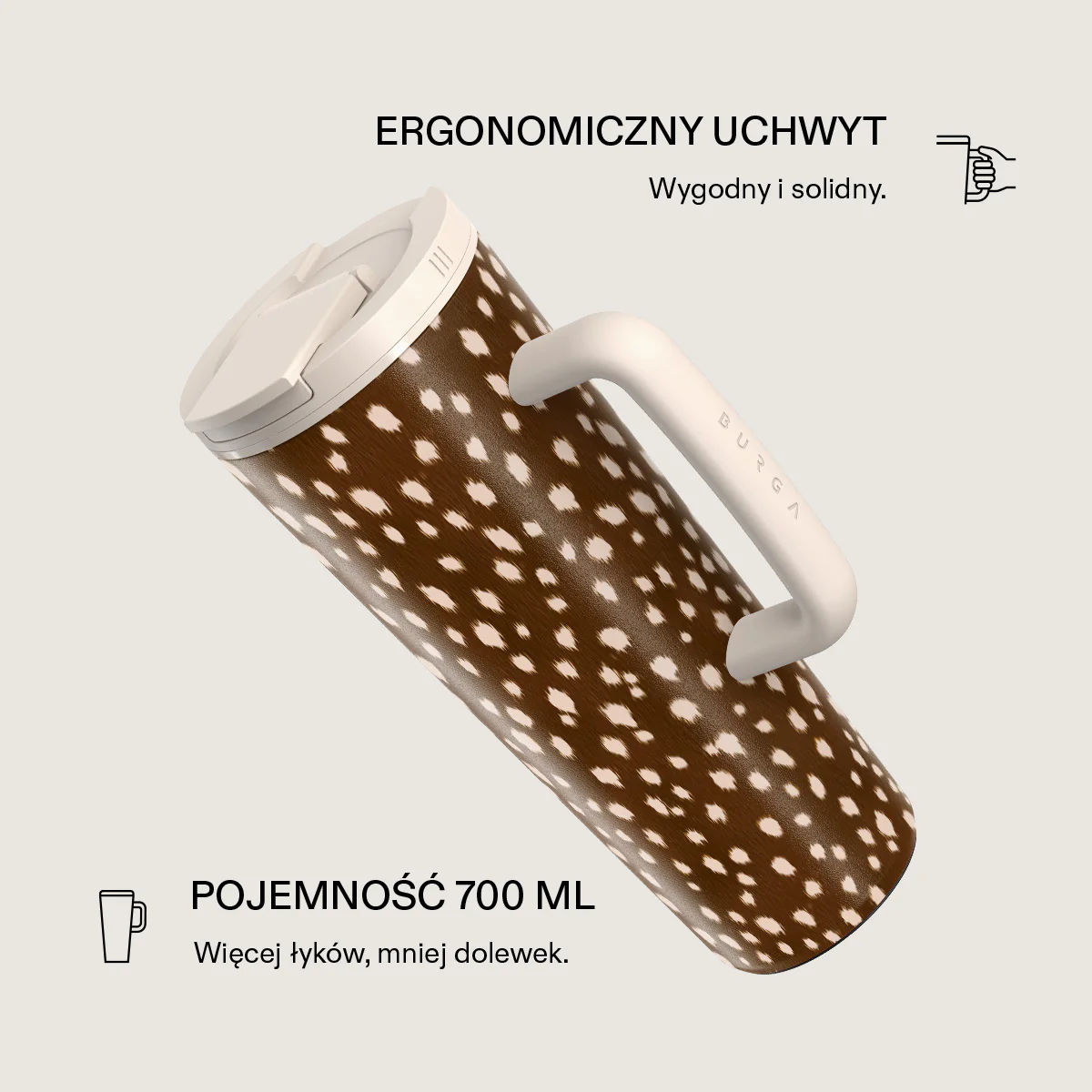 Cinnamon Roll - Kubek podróżny EasyGrip - Image 2
