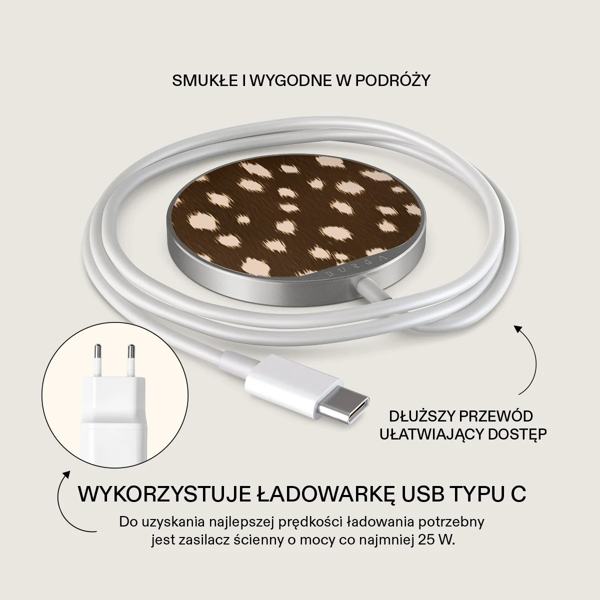 Cinnamon Roll - Magnetyczna ładowarka bezprzewodowa - Image 9
