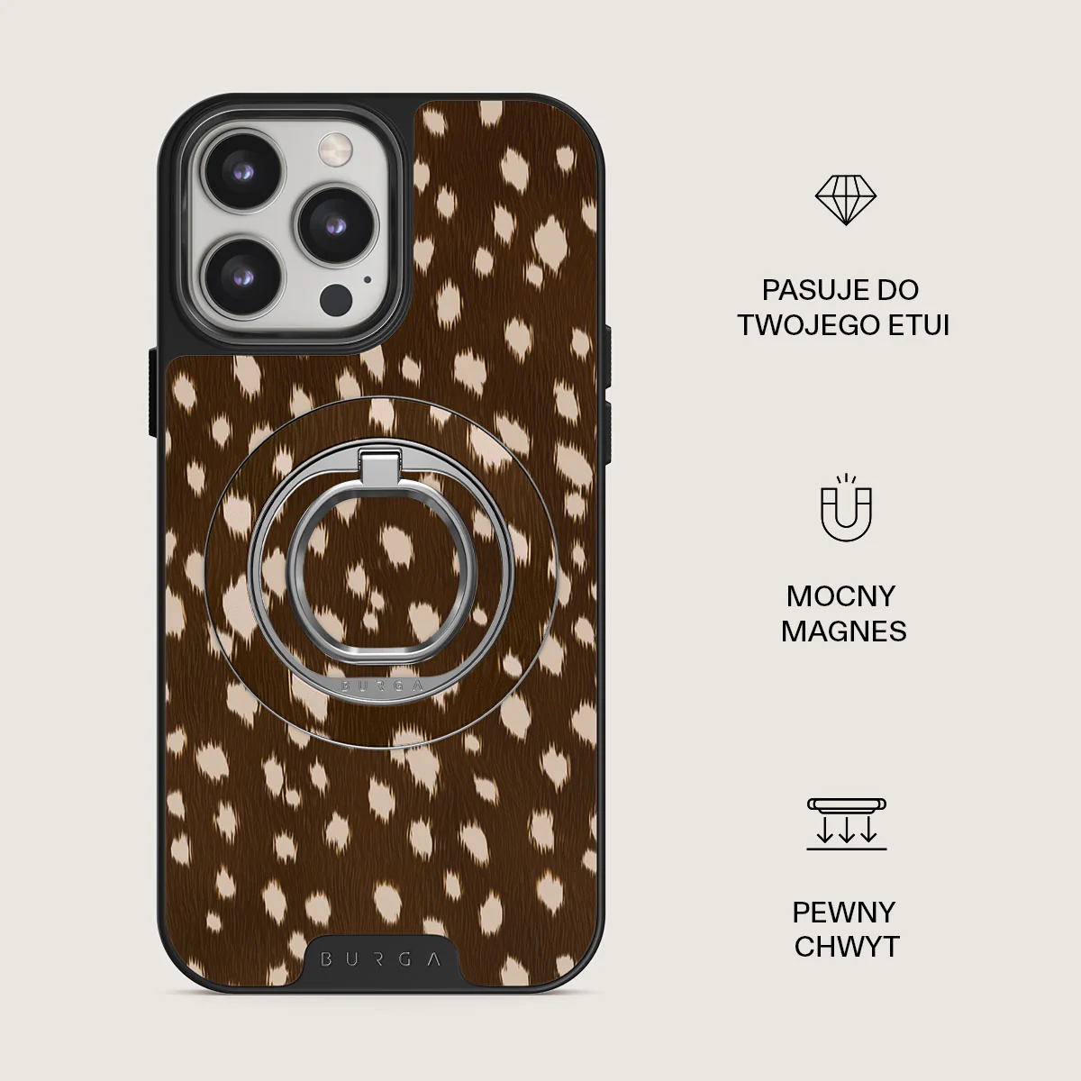 Cinnamon Roll - Magnetyczny Okrągły Uchwyt - Image 2
