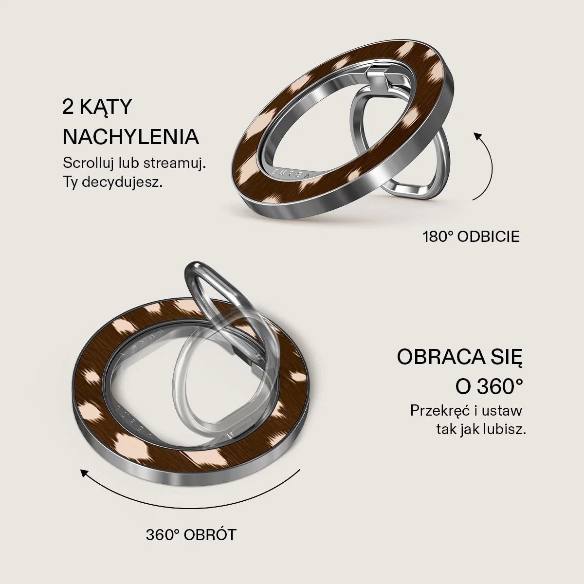 Cinnamon Roll - Magnetyczny Okrągły Uchwyt - Image 3