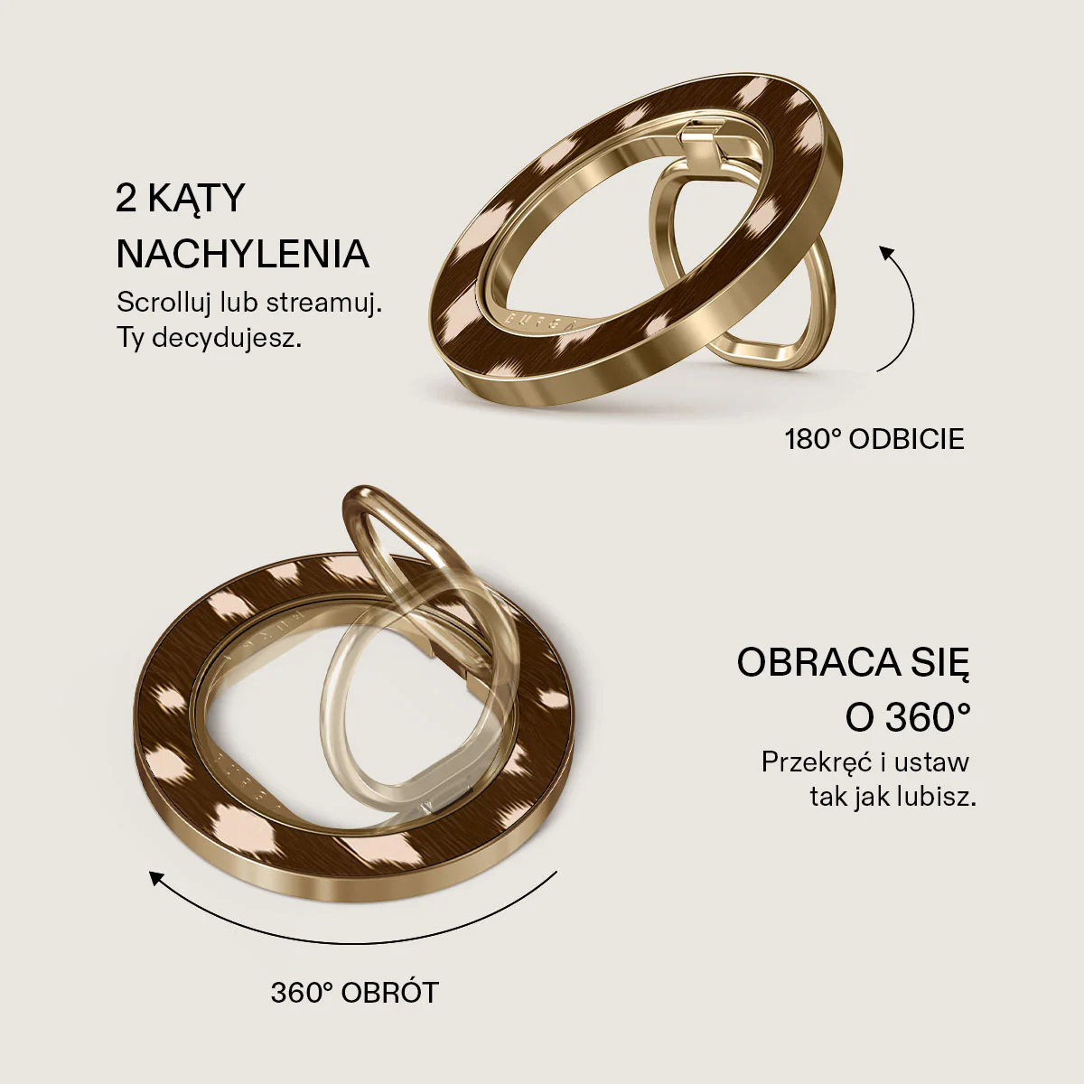 Cinnamon Roll - Magnetyczny Okrągły Uchwyt - Image 7