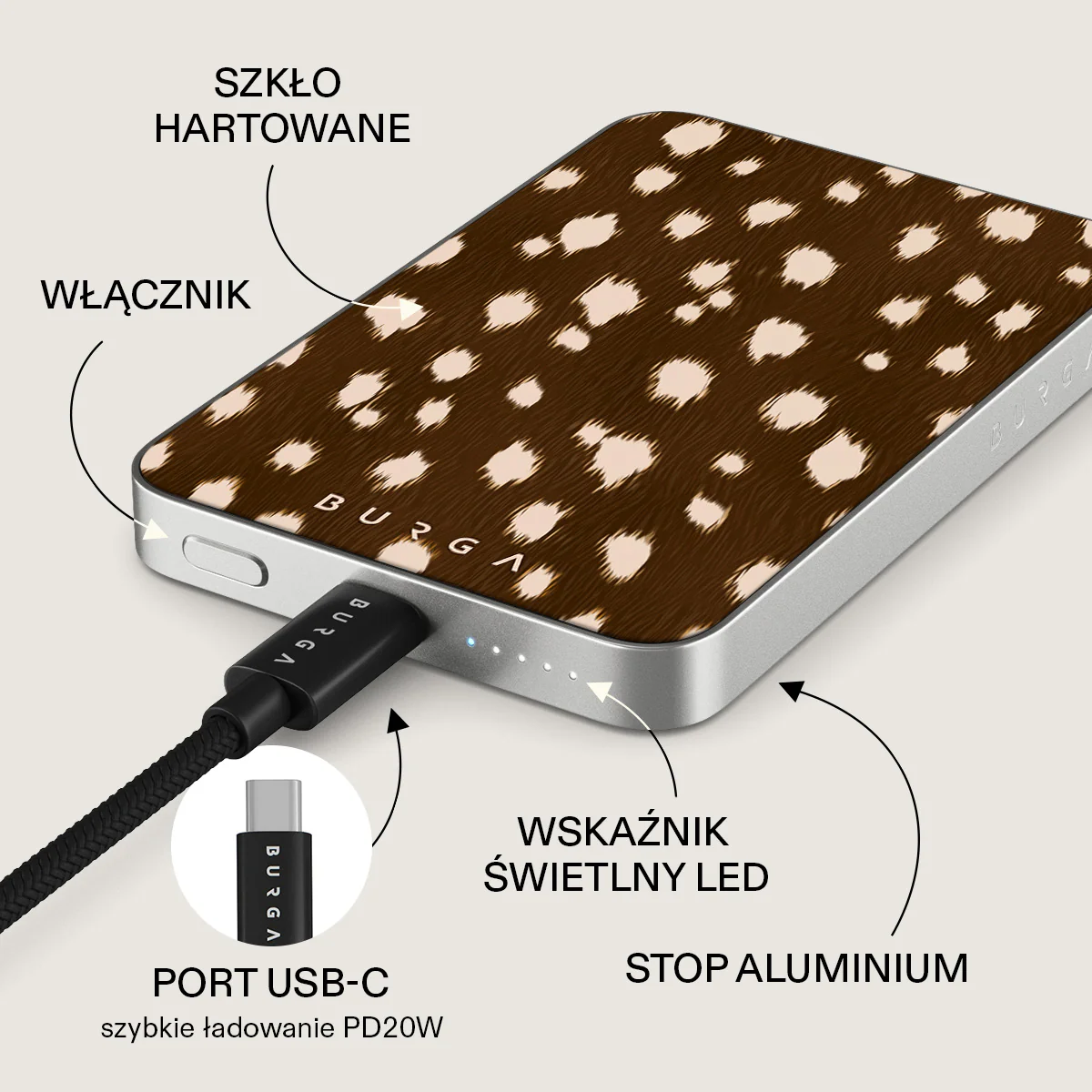 Cinnamon Roll - Magnetyczny power bank - Image 15