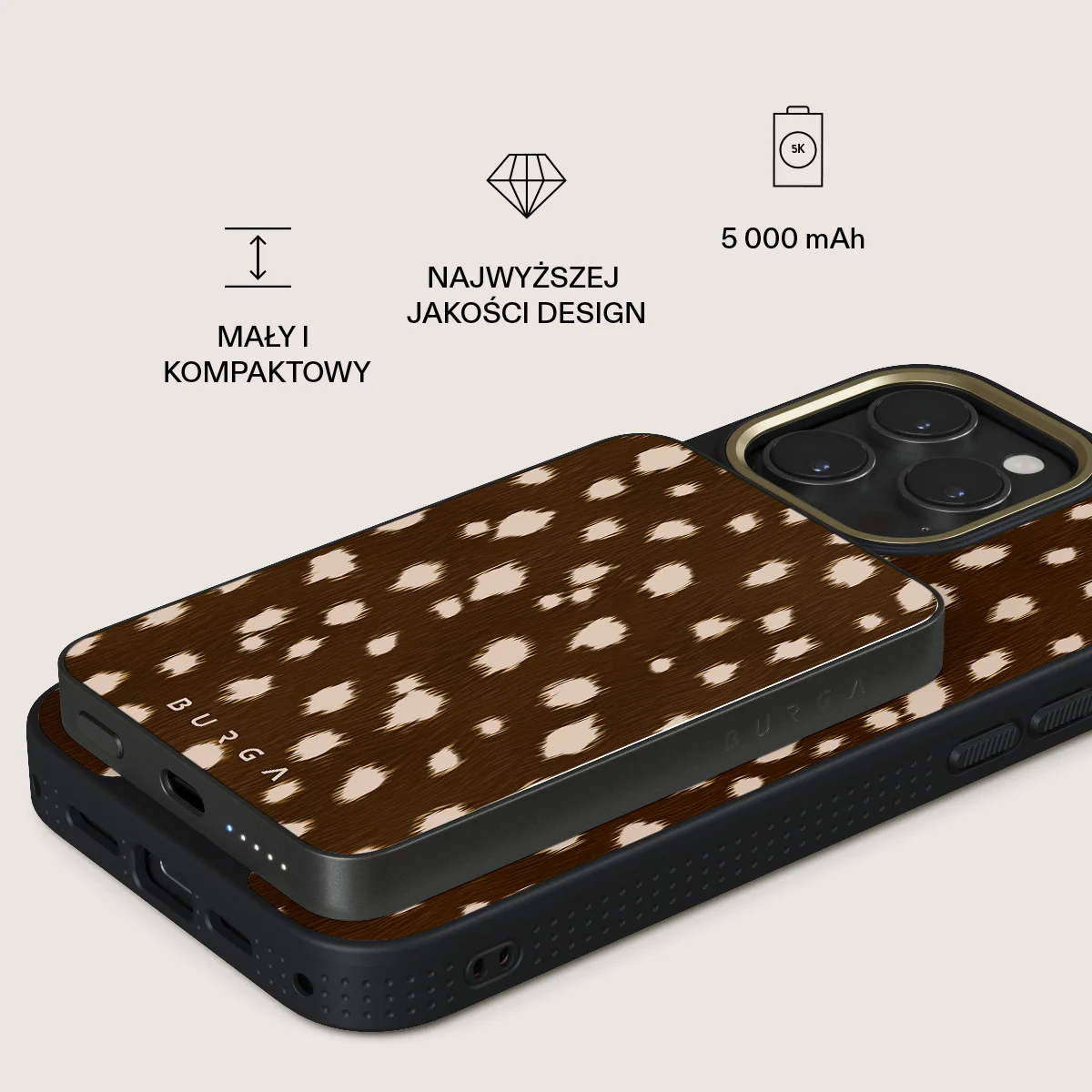 Cinnamon Roll - Magnetyczny power bank - Image 2