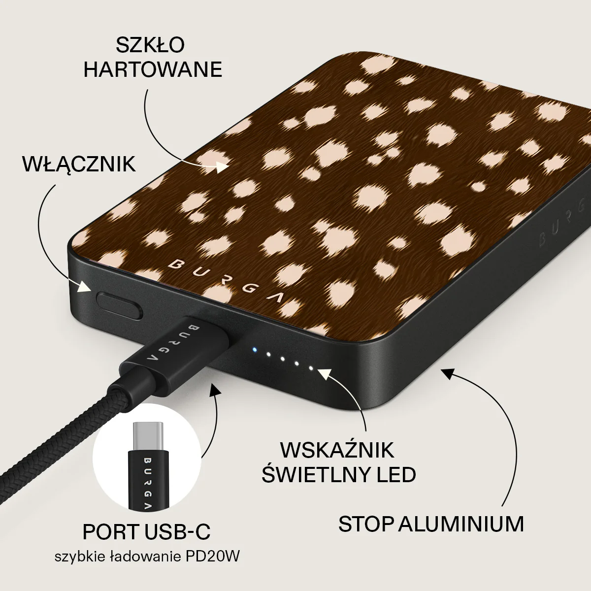 Cinnamon Roll - Magnetyczny power bank - Image 20