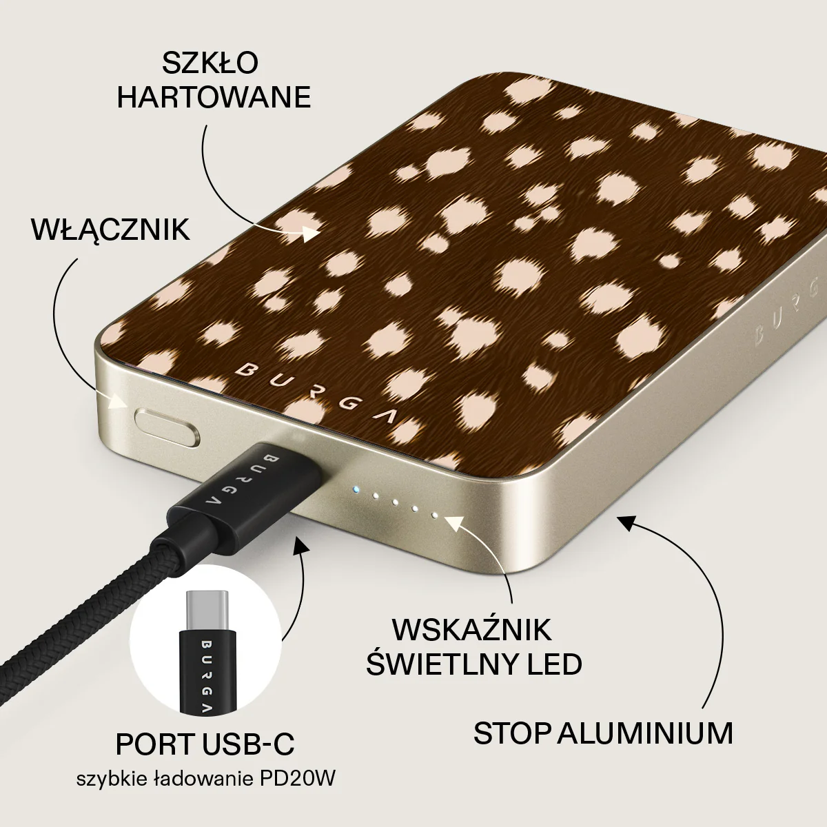 Cinnamon Roll - Magnetyczny power bank - Image 25
