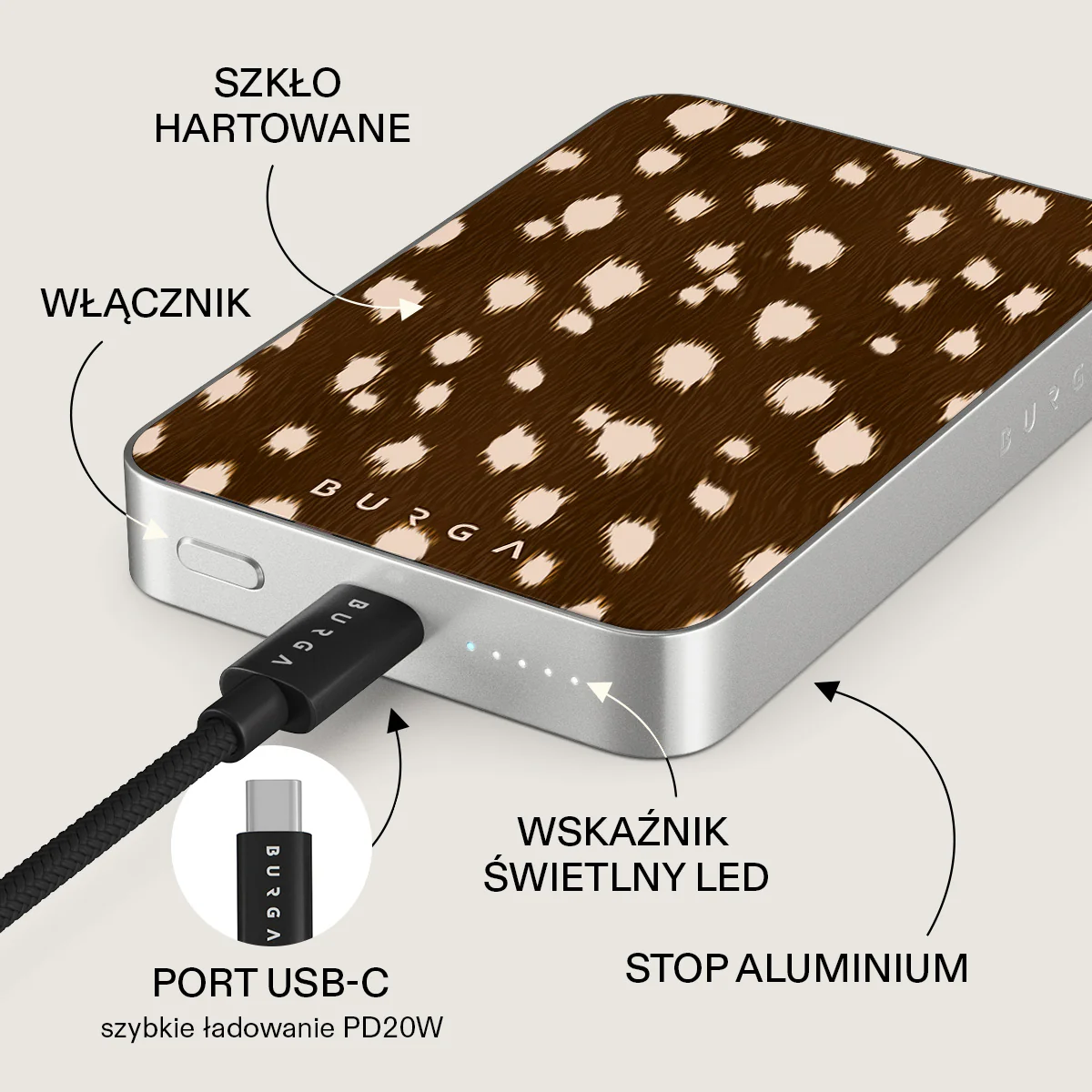 Cinnamon Roll - Magnetyczny power bank - Image 30