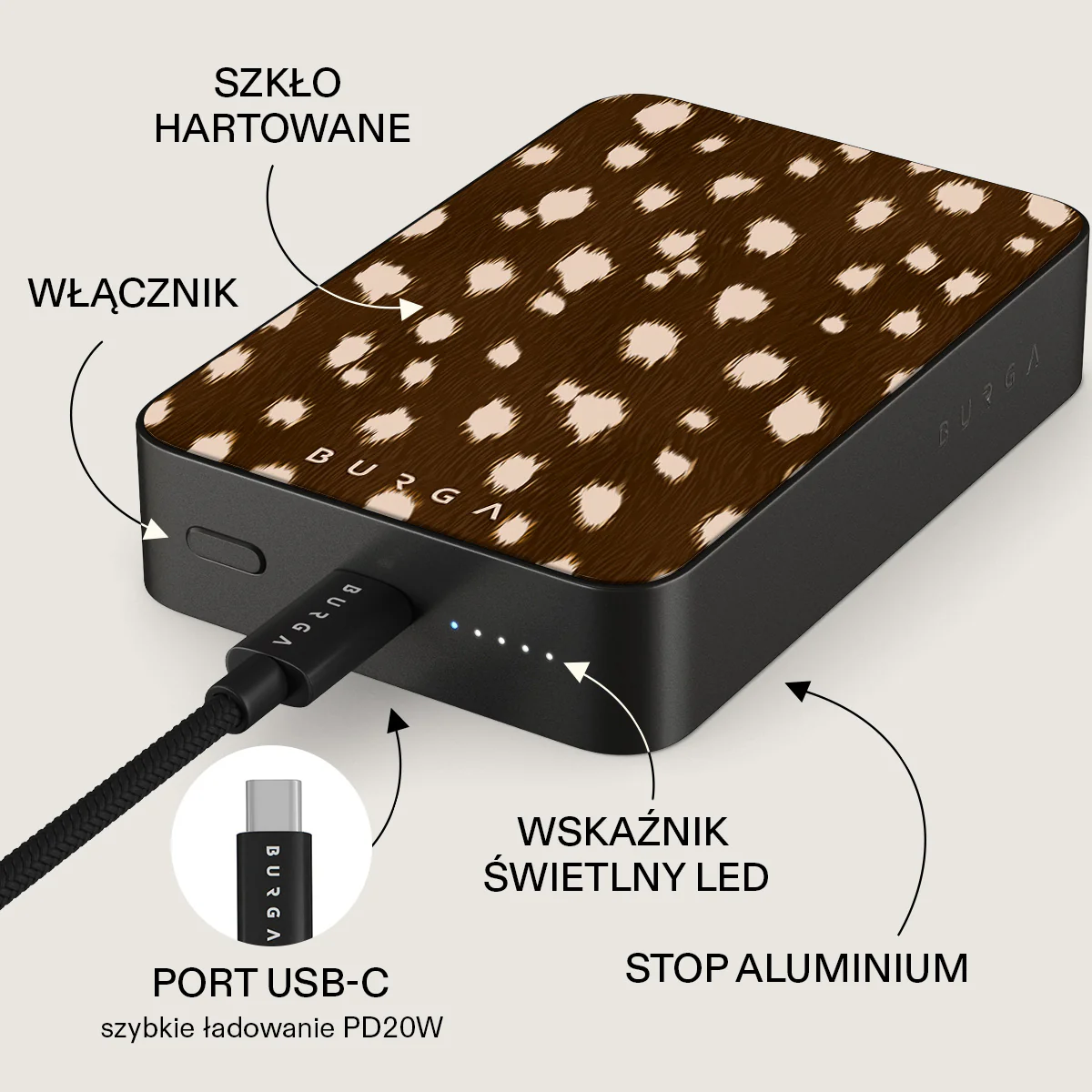 Cinnamon Roll - Magnetyczny power bank - Image 35