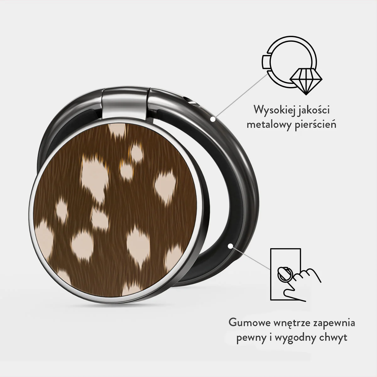 Cinnamon Roll - Samoprzylepny Okrągły Uchwyt - Image 3