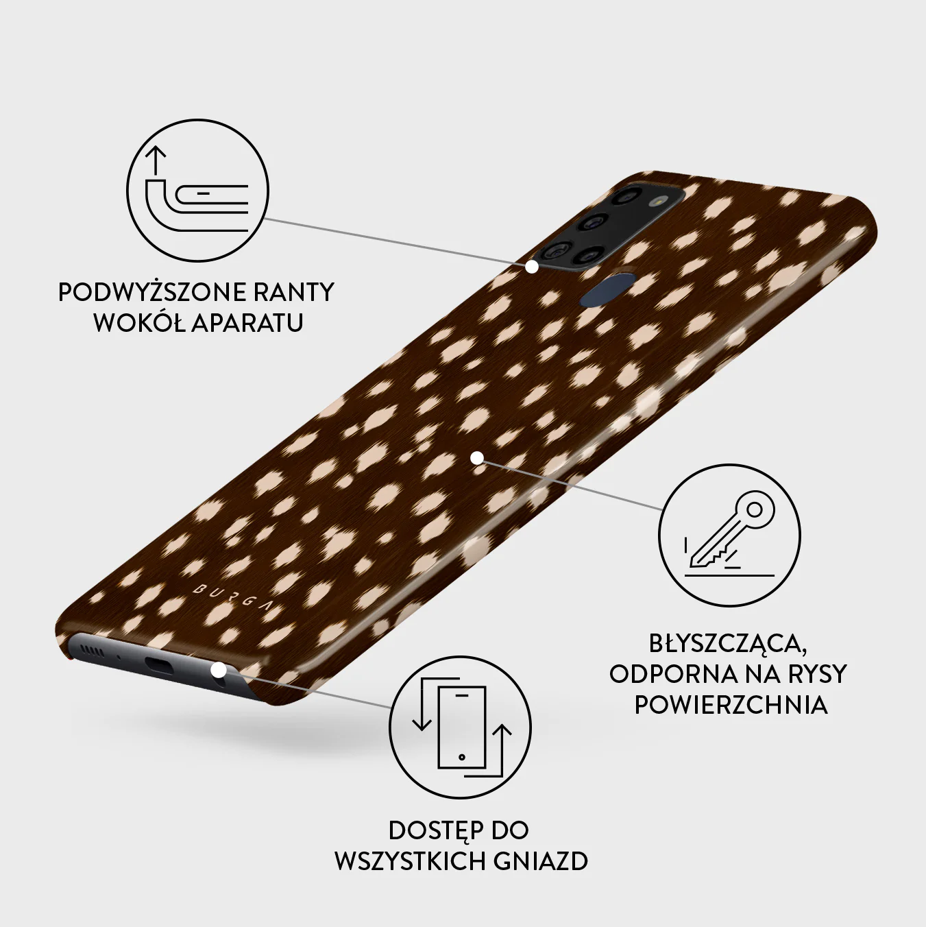 Cinnamon Roll - Samsung Galaxy A21s 4G Etui - Image 3