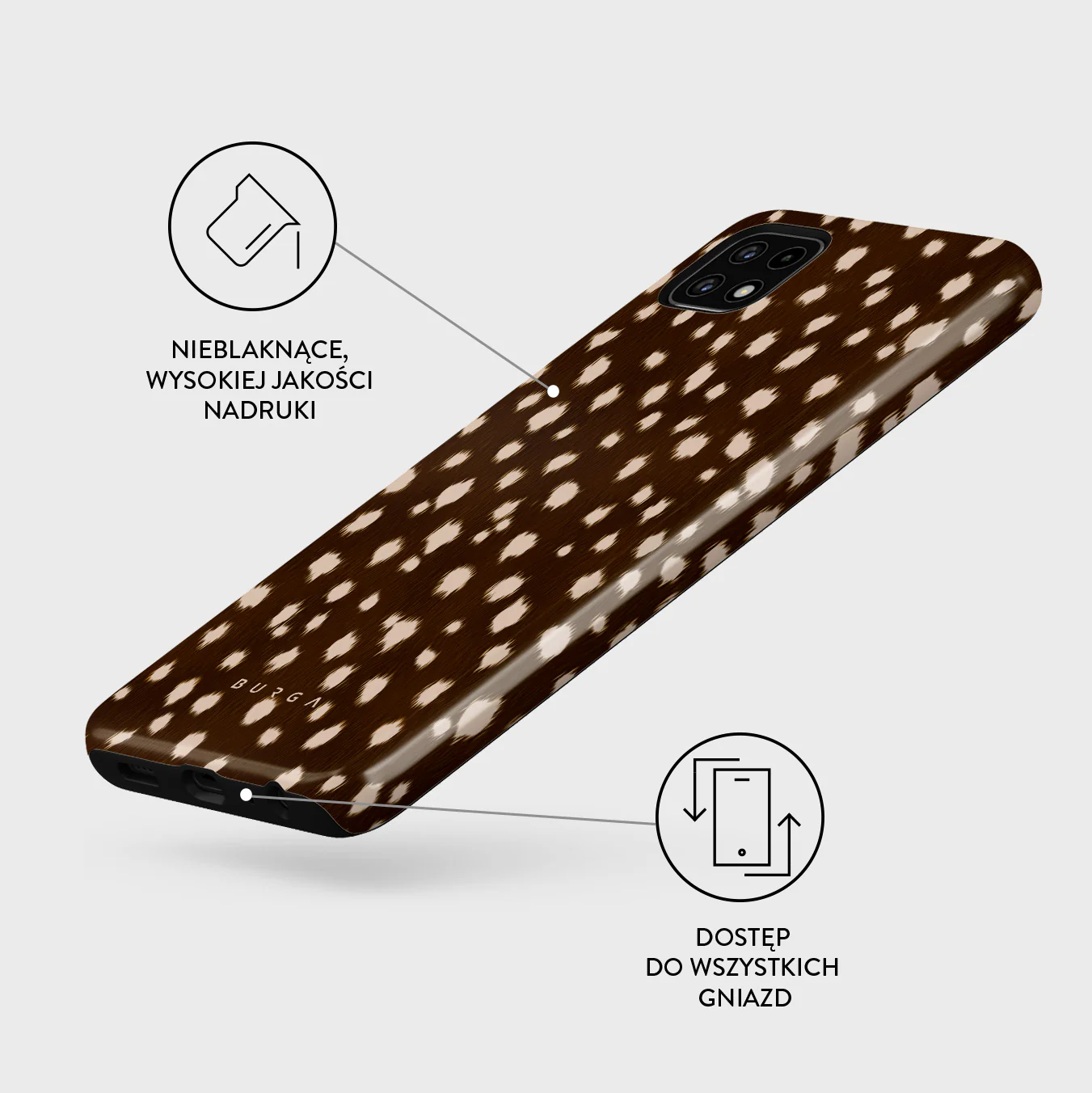 Cinnamon Roll - Samsung Galaxy A22 5G Etui - Image 3