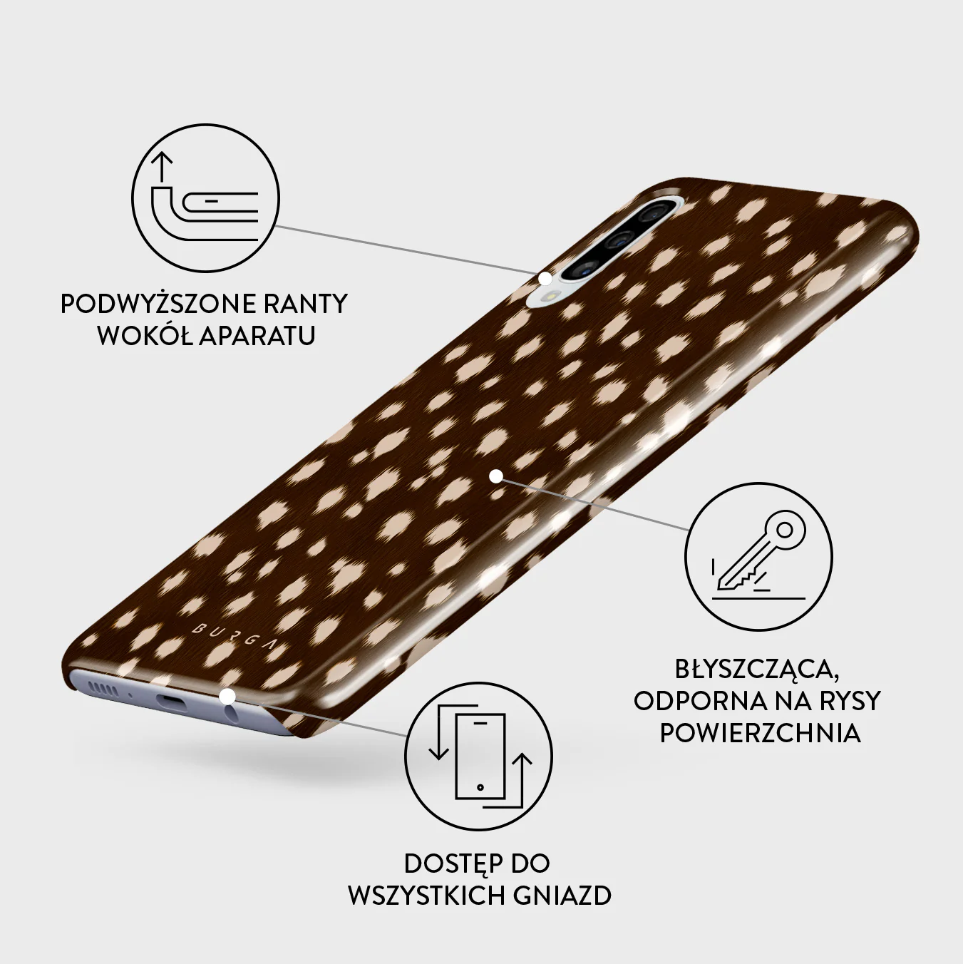Cinnamon Roll - Samsung Galaxy A50 Etui - Image 3