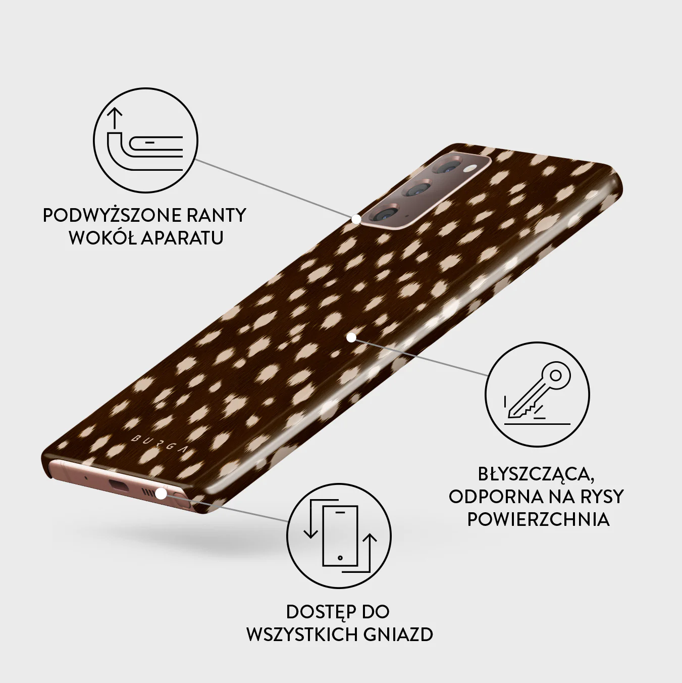 Cinnamon Roll - Samsung Galaxy Note 20 4G / 5G Etui - Image 3