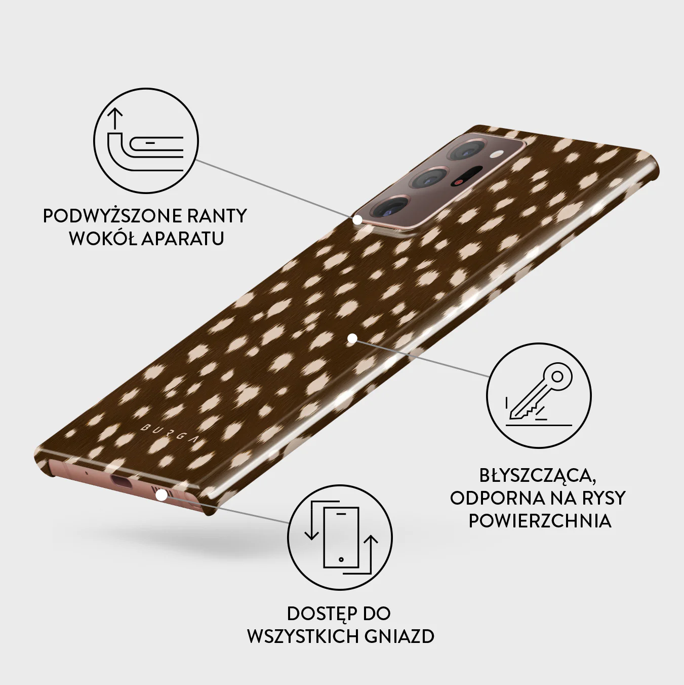 Cinnamon Roll - Samsung Galaxy Note 20 Ultra 4G / 5G Etui - Image 3