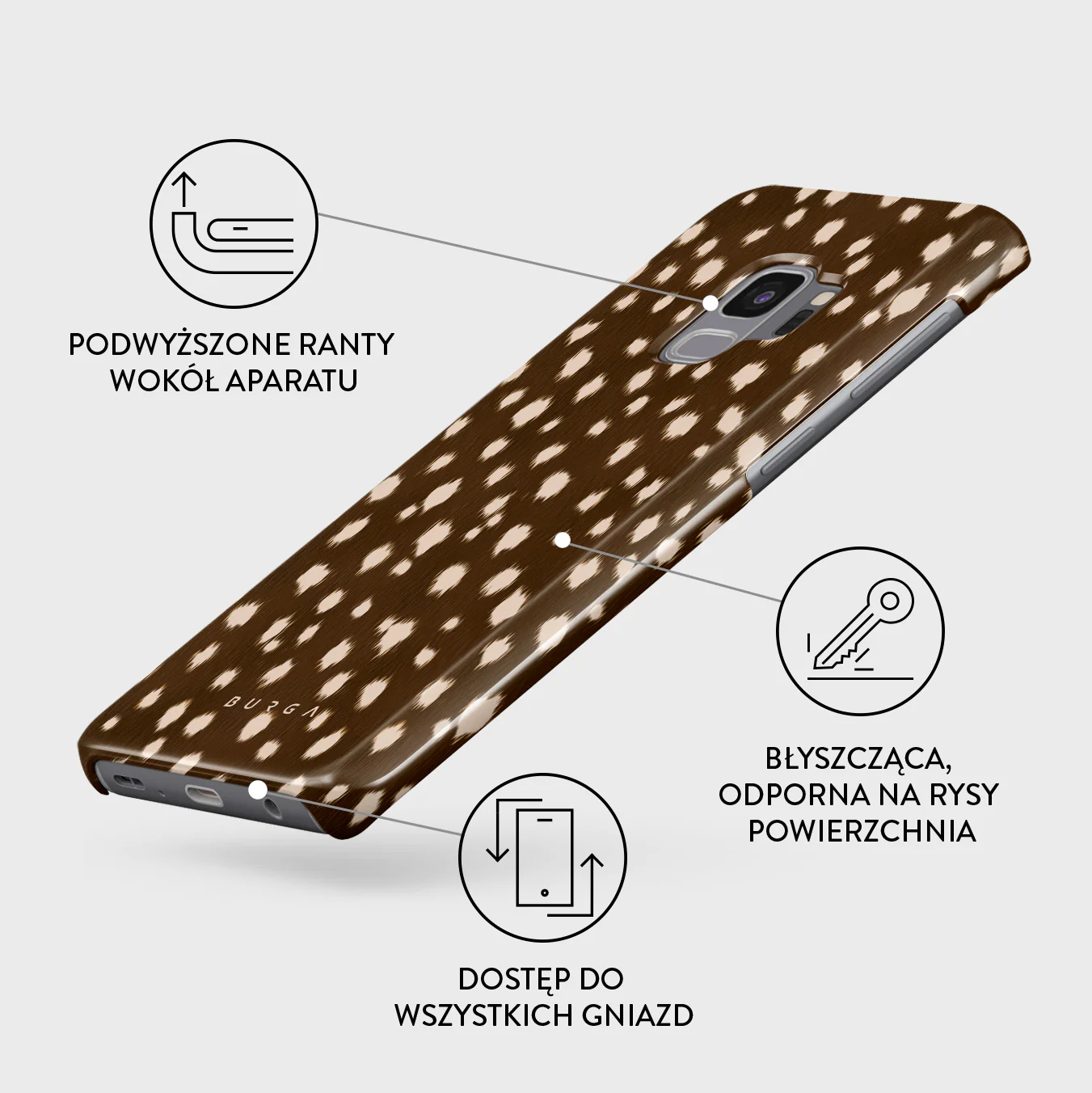 Cinnamon Roll - Samsung Galaxy S9 Etui - Image 3