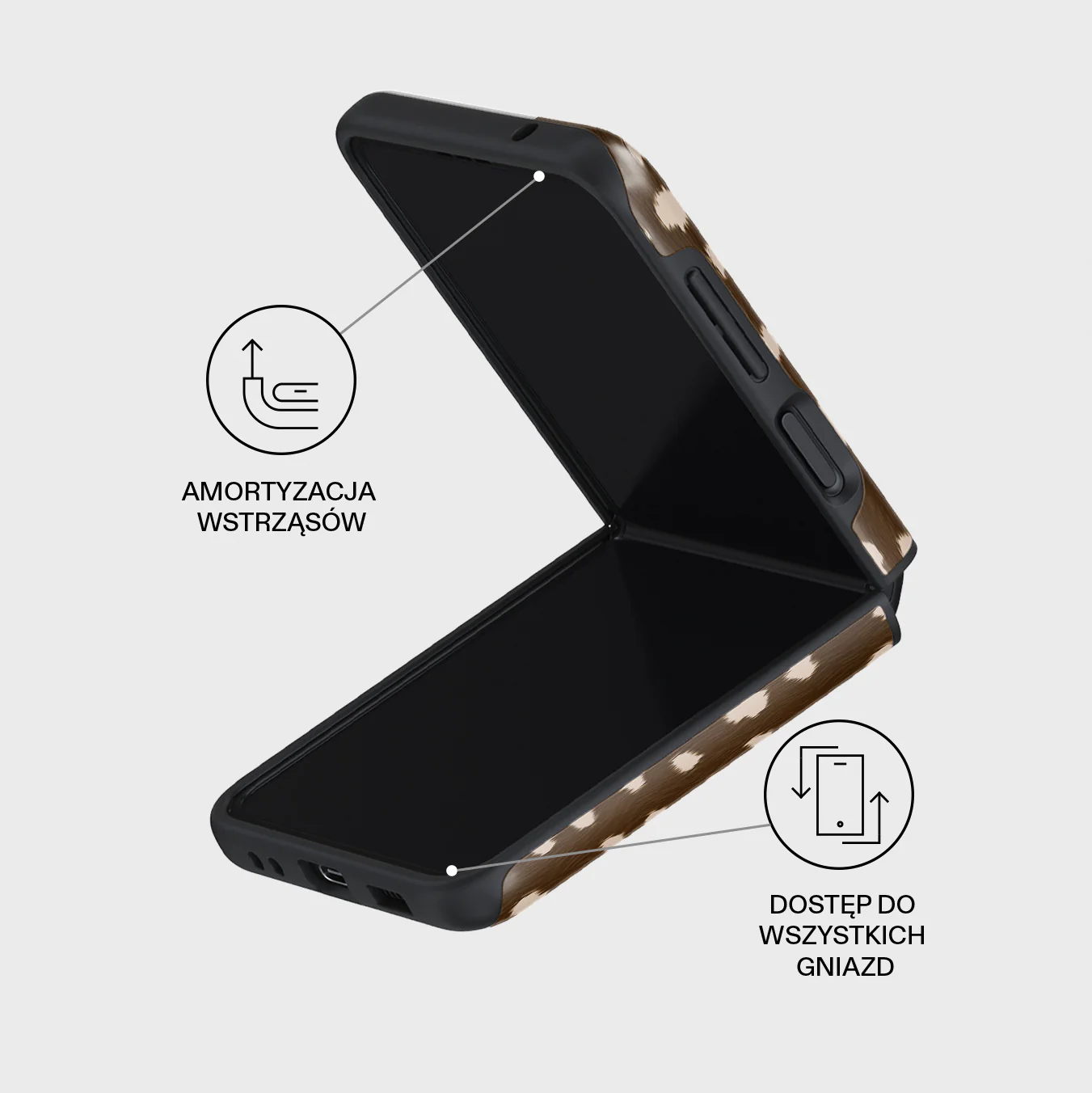 Cinnamon Roll - Samsung Galaxy Z Flip 3 Etui - Image 3
