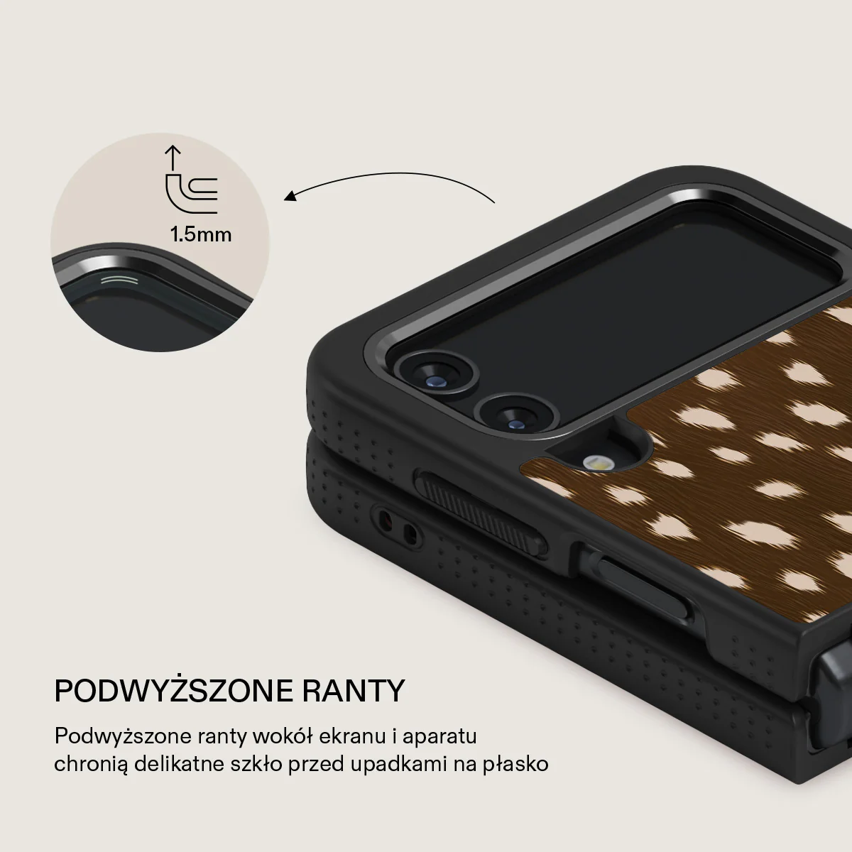 Cinnamon Roll - Samsung Galaxy Z Flip 4 Etui - Image 23