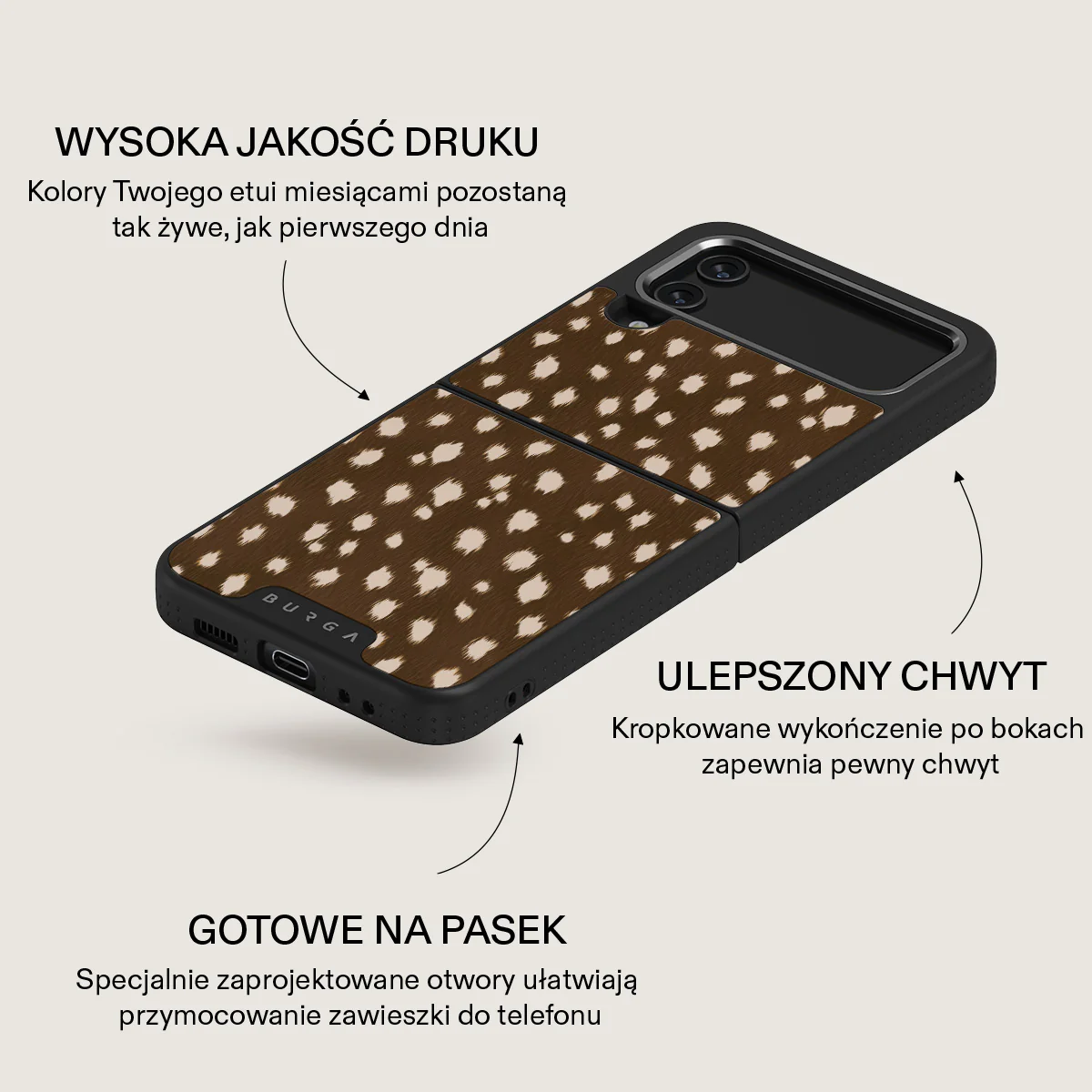 Cinnamon Roll - Samsung Galaxy Z Flip 4 Etui - Image 24
