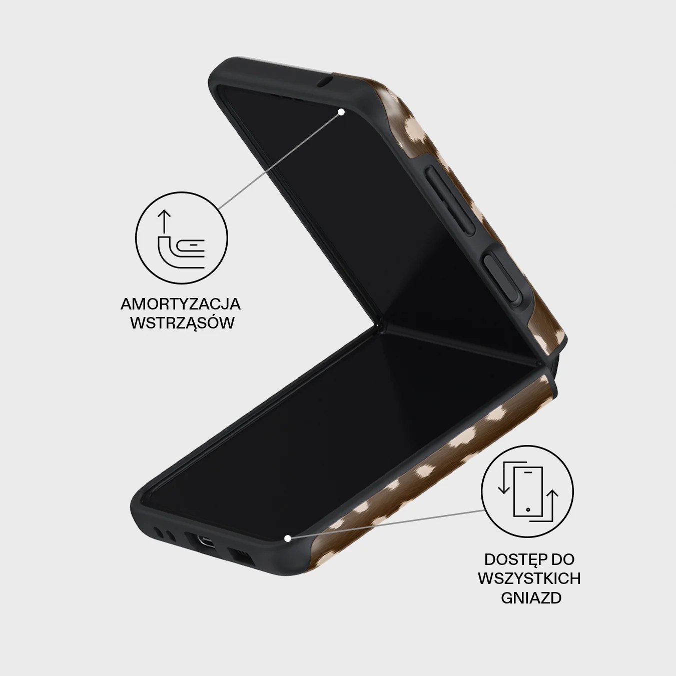 Cinnamon Roll - Samsung Galaxy Z Flip 4 Etui - Image 9