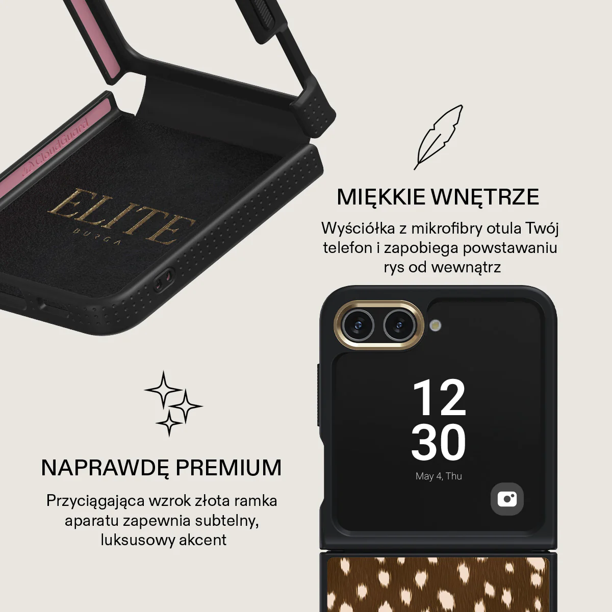 Cinnamon Roll - Samsung Galaxy Z Flip 5 Etui - Image 13