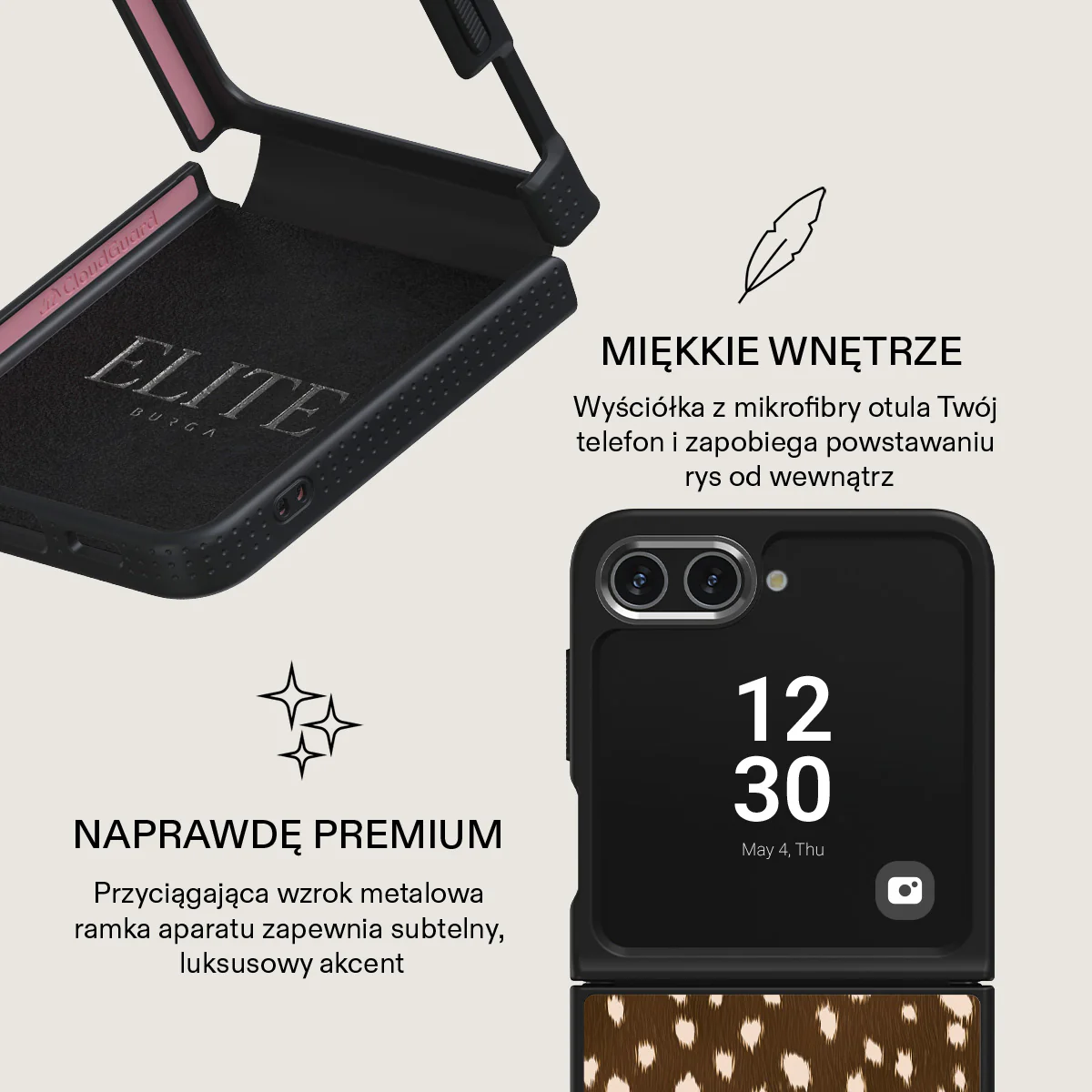 Cinnamon Roll - Samsung Galaxy Z Flip 5 Etui - Image 20