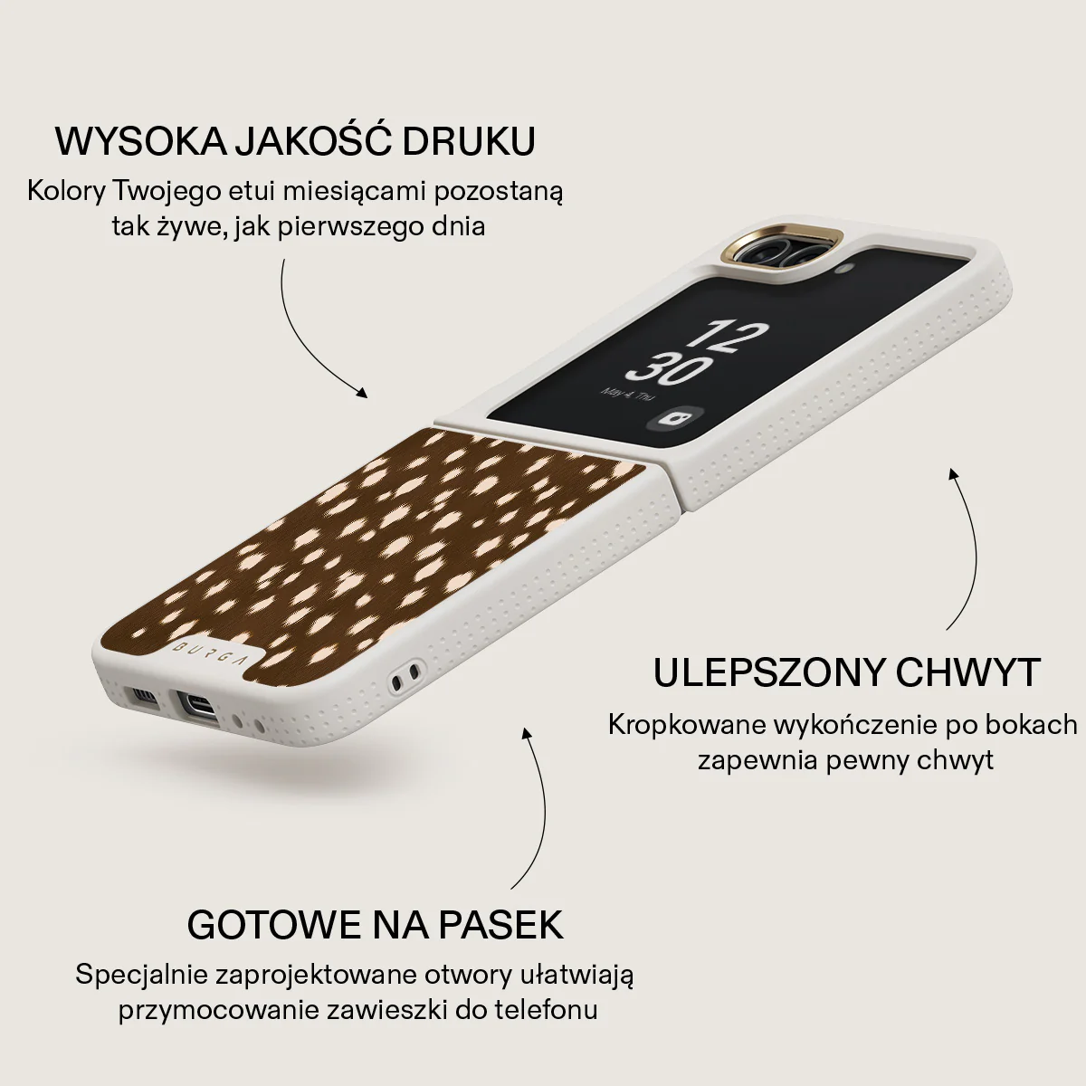 Cinnamon Roll - Samsung Galaxy Z Flip 5 Etui - Image 26
