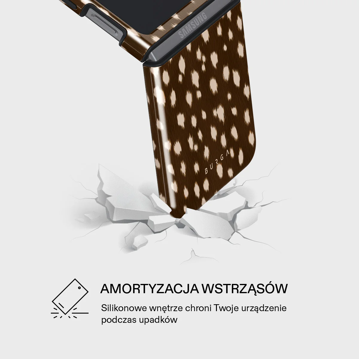Cinnamon Roll - Samsung Galaxy Z Flip 5 Etui - Image 4