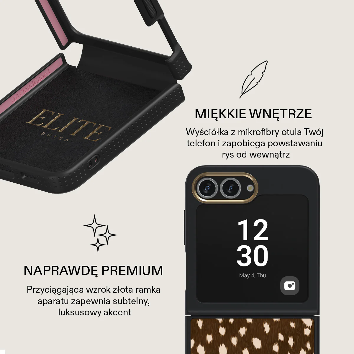 Cinnamon Roll - Samsung Galaxy Z Flip 6 Etui - Image 11