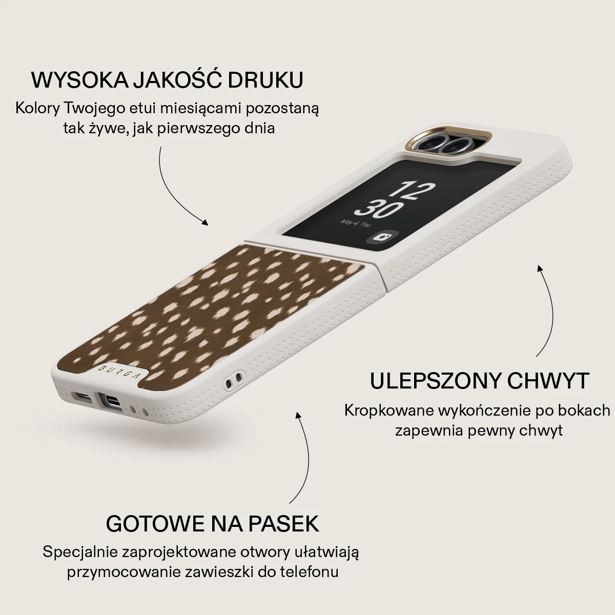 Cinnamon Roll - Samsung Galaxy Z Flip 6 Etui - Image 24