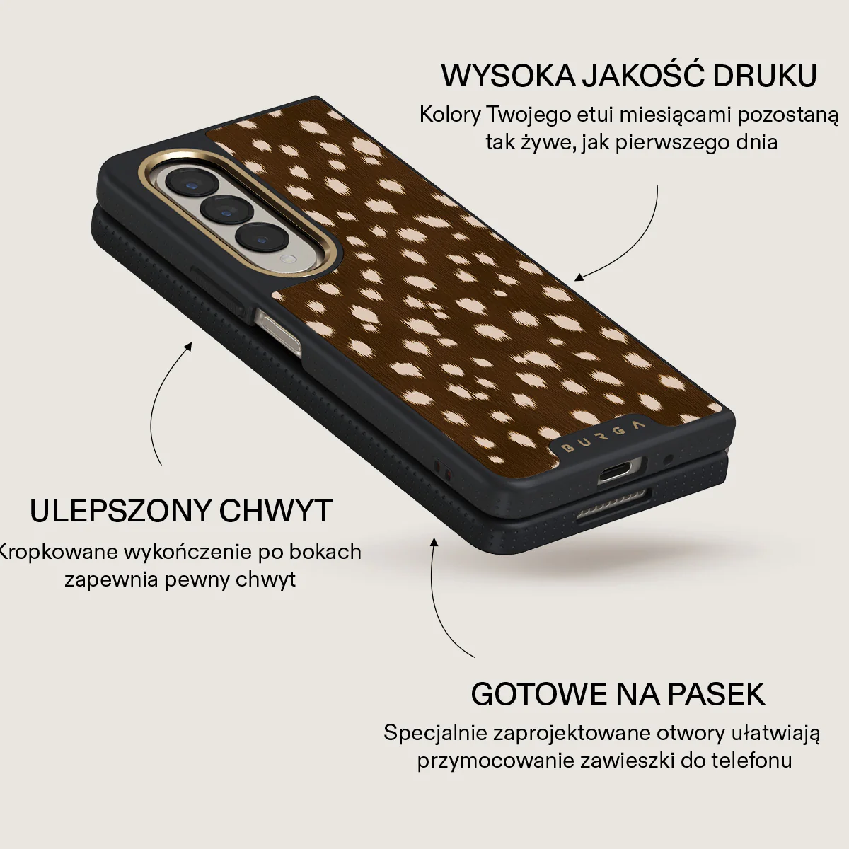 Cinnamon Roll - Samsung Galaxy Z Fold 4 Etui - Image 10
