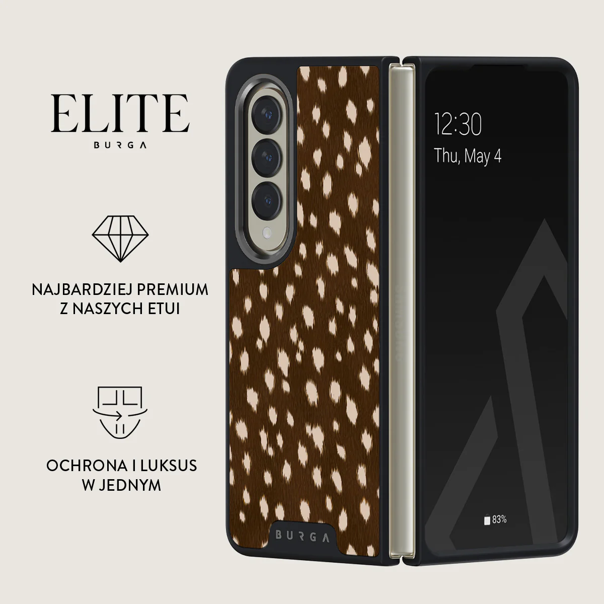 Cinnamon Roll - Samsung Galaxy Z Fold 4 Etui - Image 14