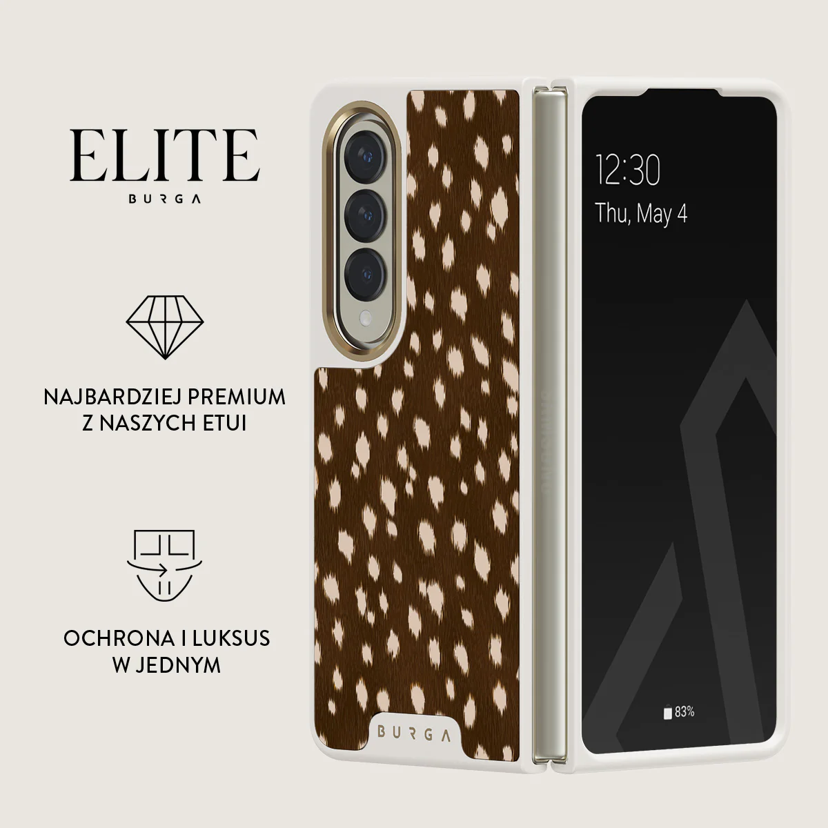 Cinnamon Roll - Samsung Galaxy Z Fold 4 Etui - Image 21
