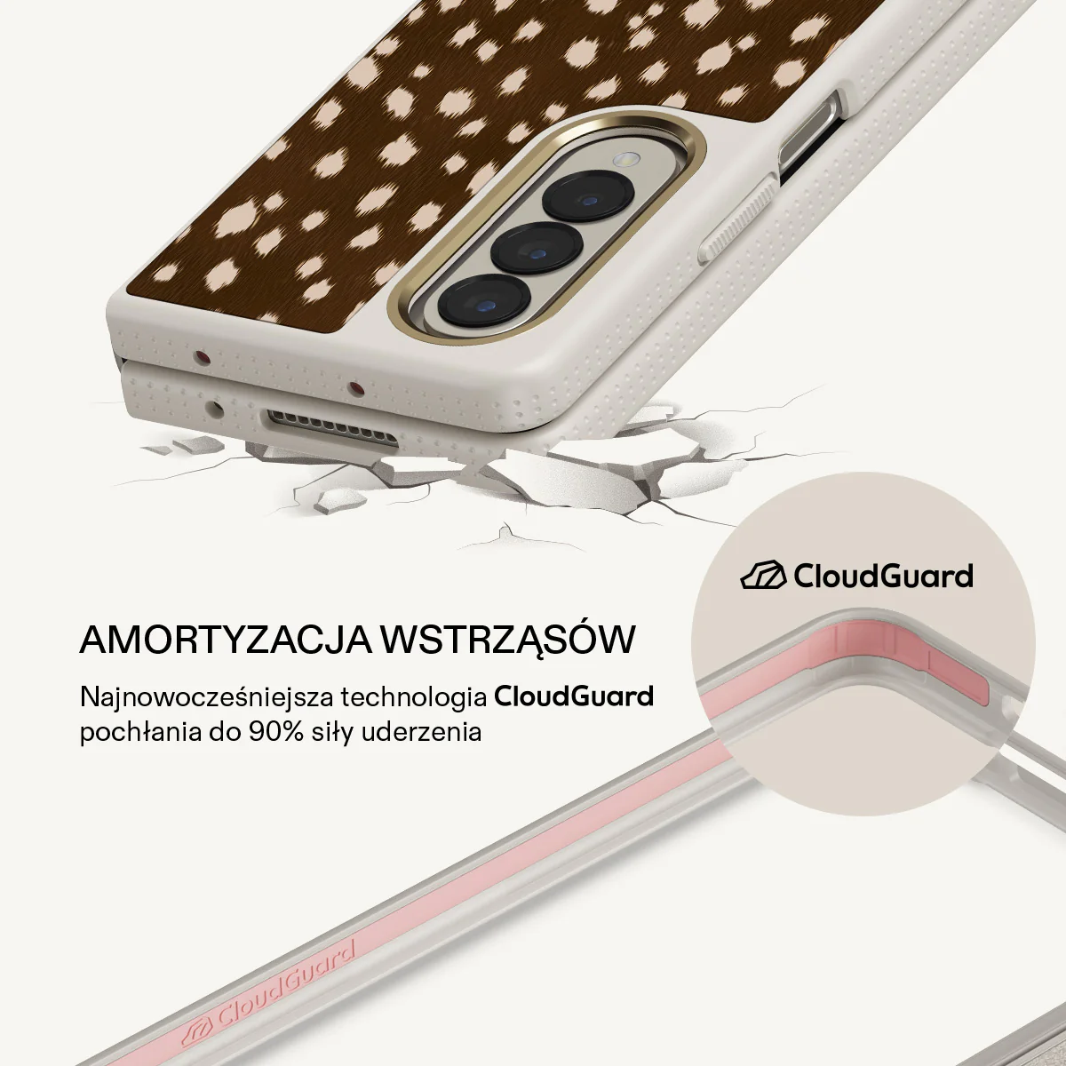Cinnamon Roll - Samsung Galaxy Z Fold 4 Etui - Image 22
