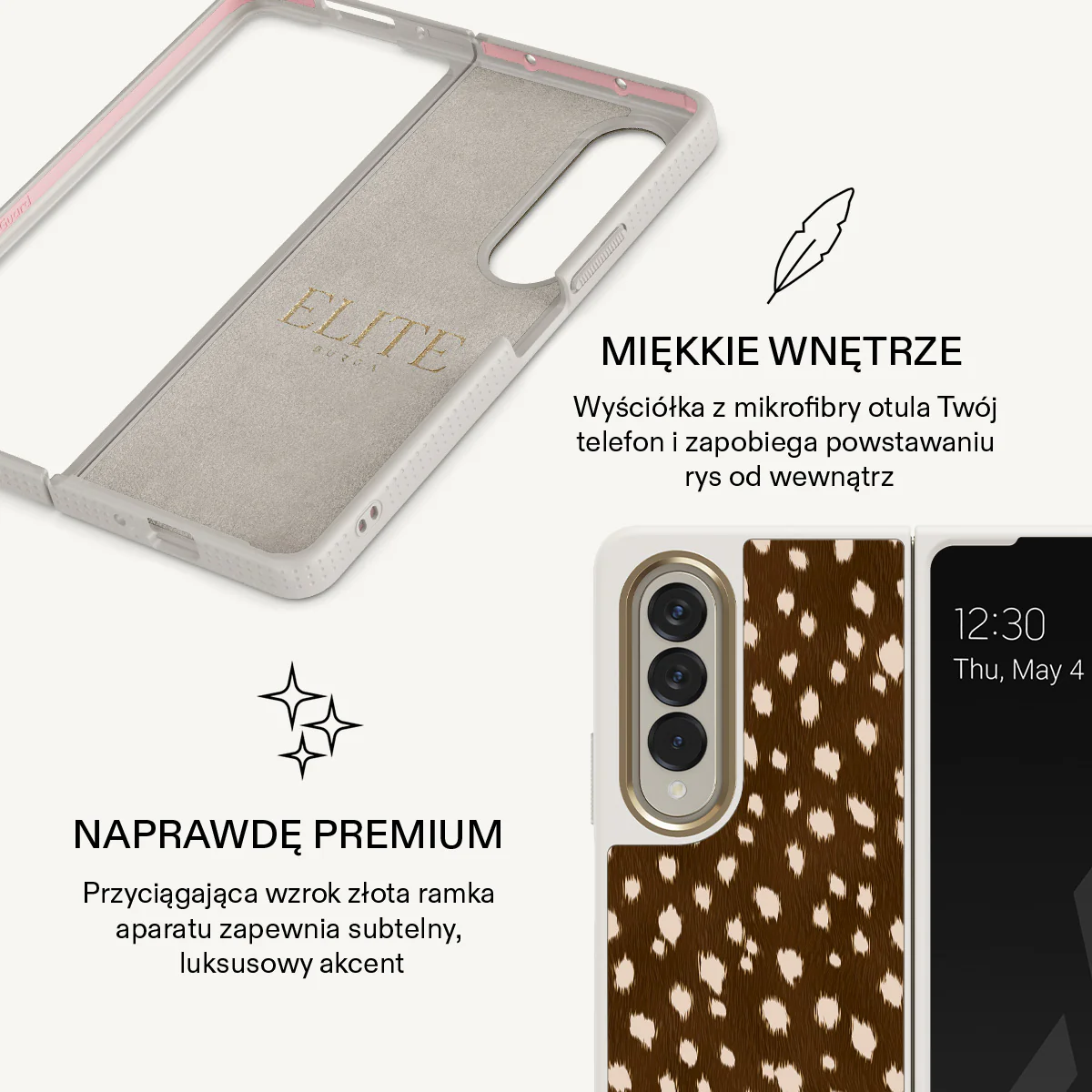 Cinnamon Roll - Samsung Galaxy Z Fold 4 Etui - Image 25