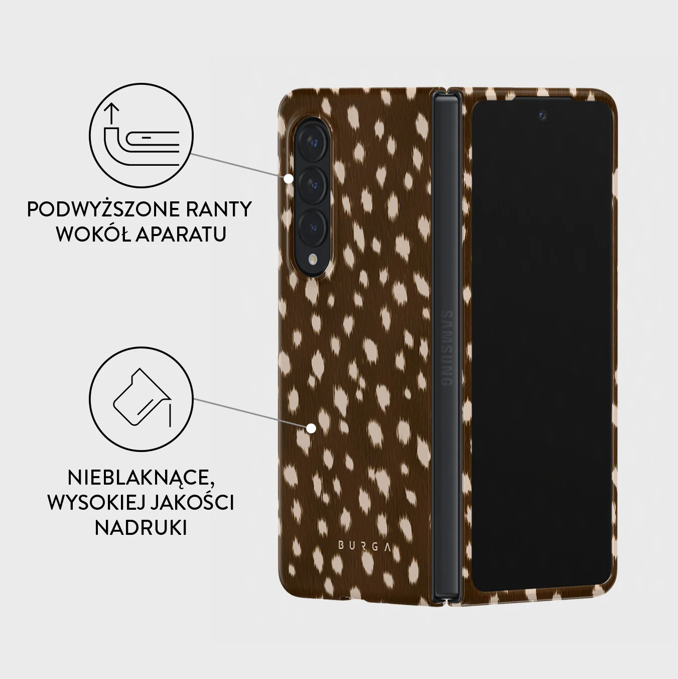 Cinnamon Roll - Samsung Galaxy Z Fold 4 Etui - Image 3