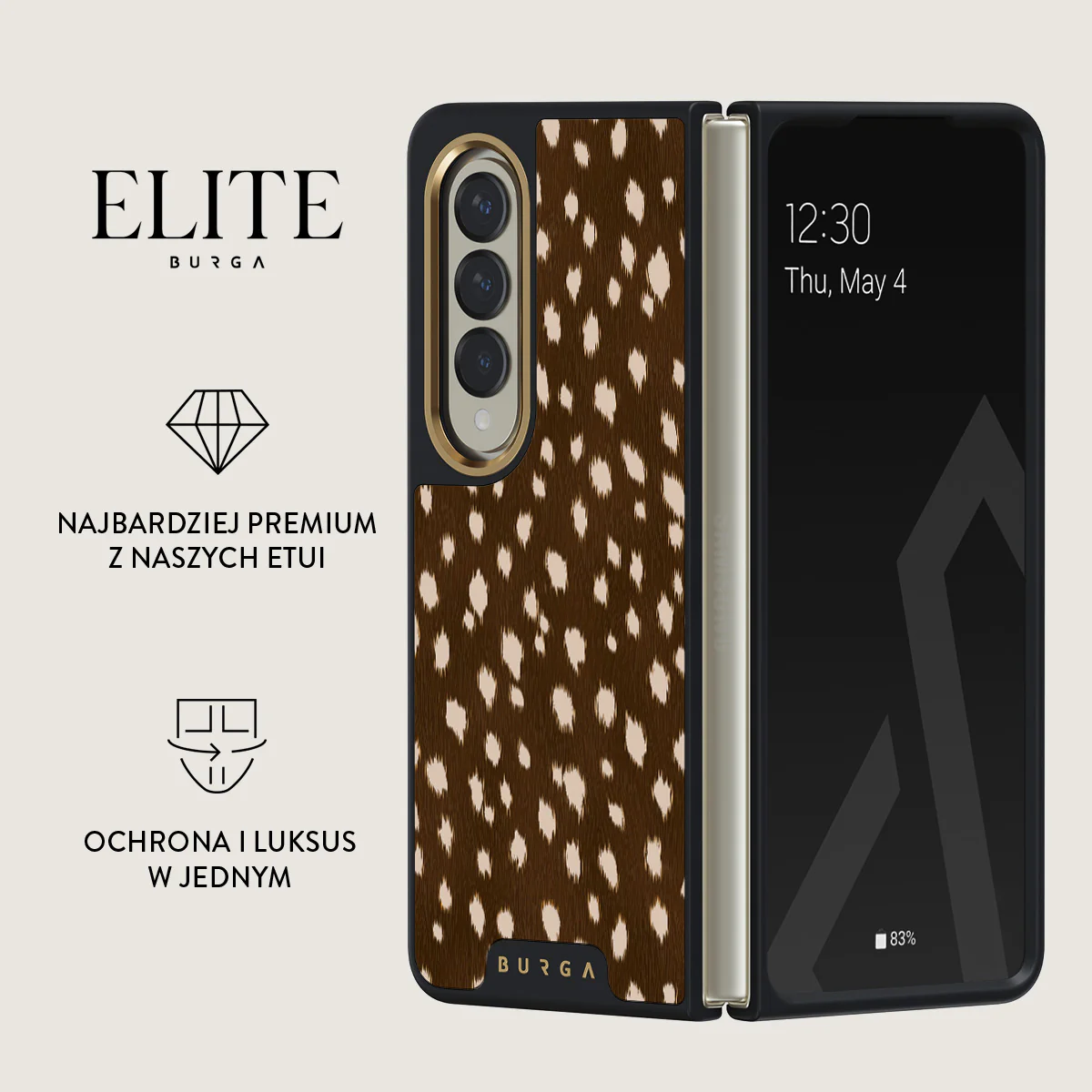 Cinnamon Roll - Samsung Galaxy Z Fold 4 Etui - Image 7