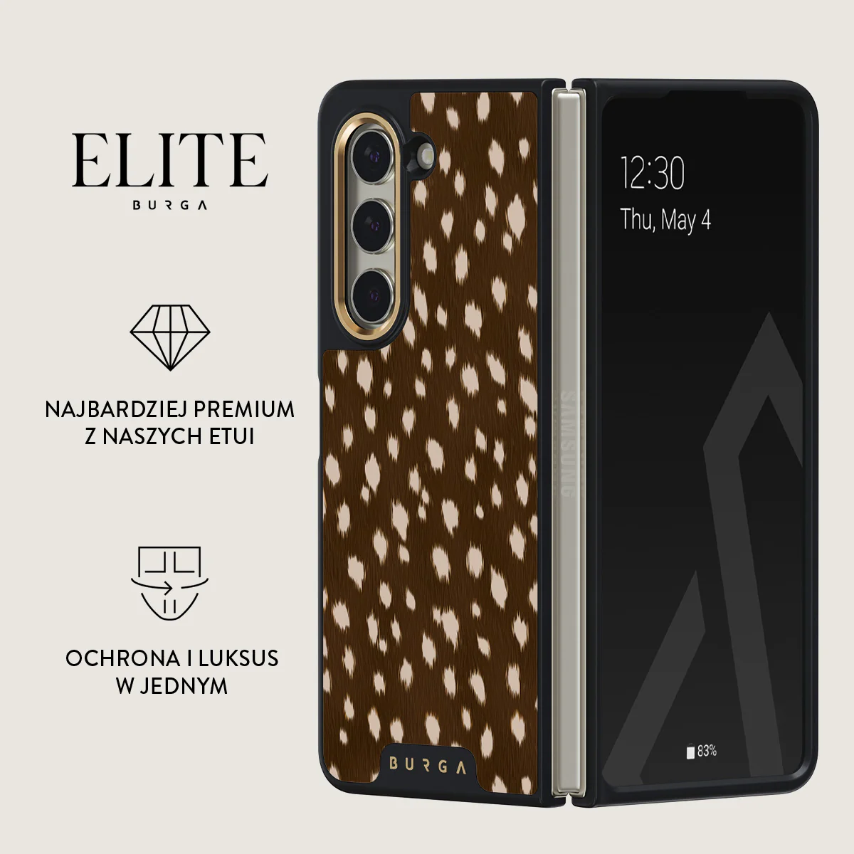 Cinnamon Roll - Samsung Galaxy Z Fold 5 Etui - Image 2