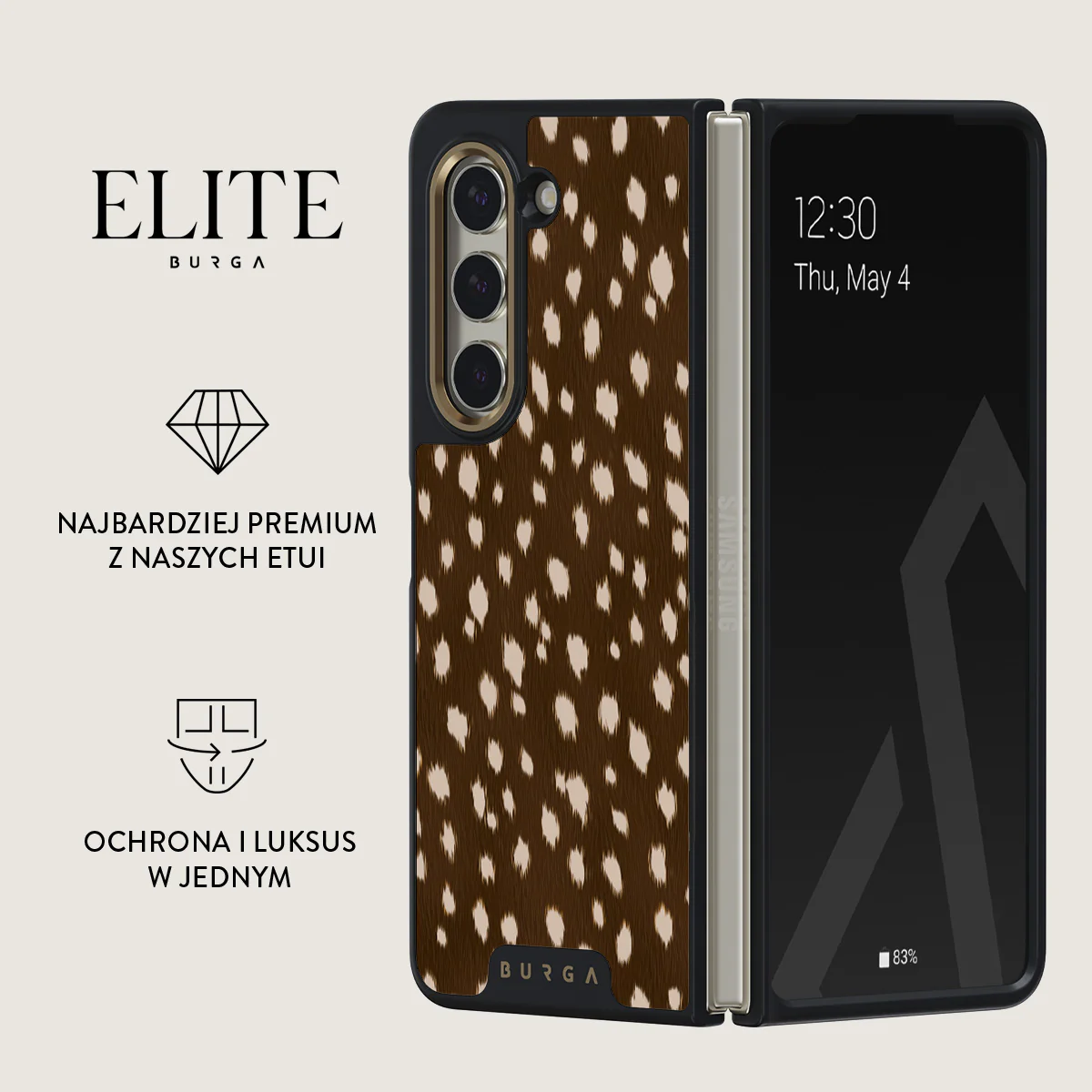 Cinnamon Roll - Samsung Galaxy Z Fold 5 Etui - Image 9
