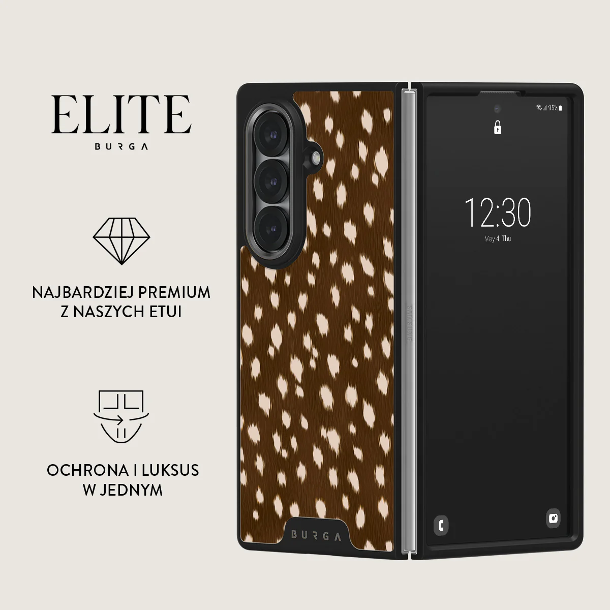 Cinnamon Roll - Samsung Galaxy Z Fold 7 Etui - Image 9