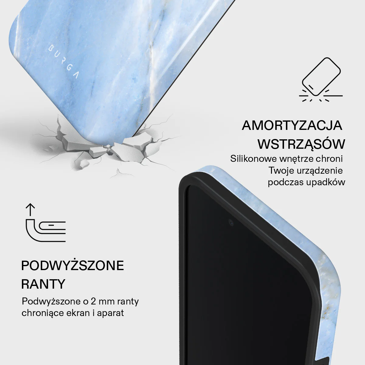 Fluffy Clouds - iPhone 17e Etui - Image 4