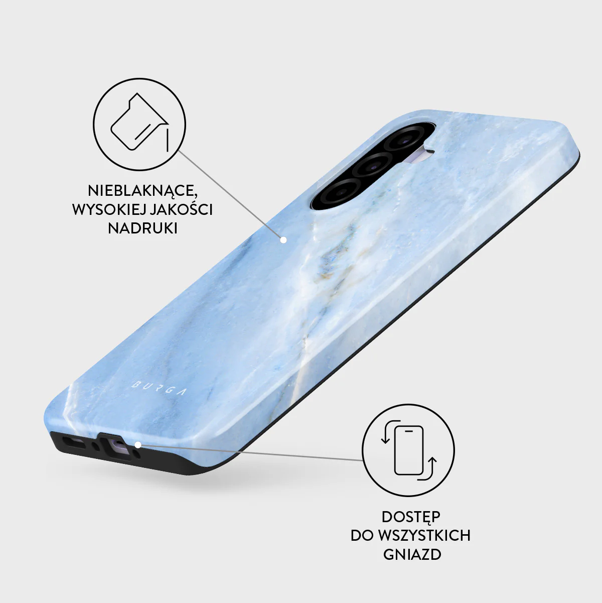 Fluffy Clouds - Samsung Galaxy A37 5G Etui - Image 3