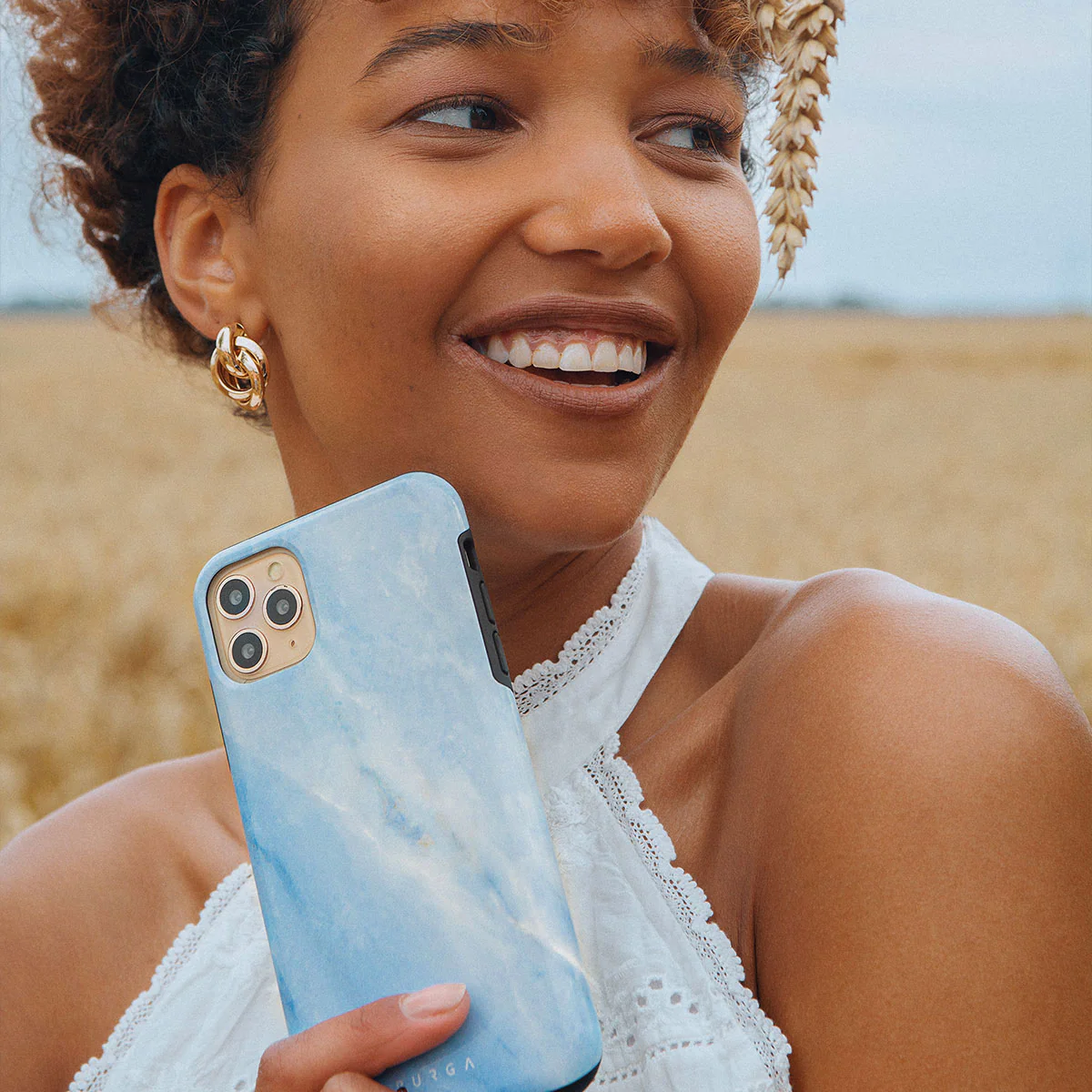 Fluffy Clouds - Samsung Galaxy A57 5G Etui - Image 7