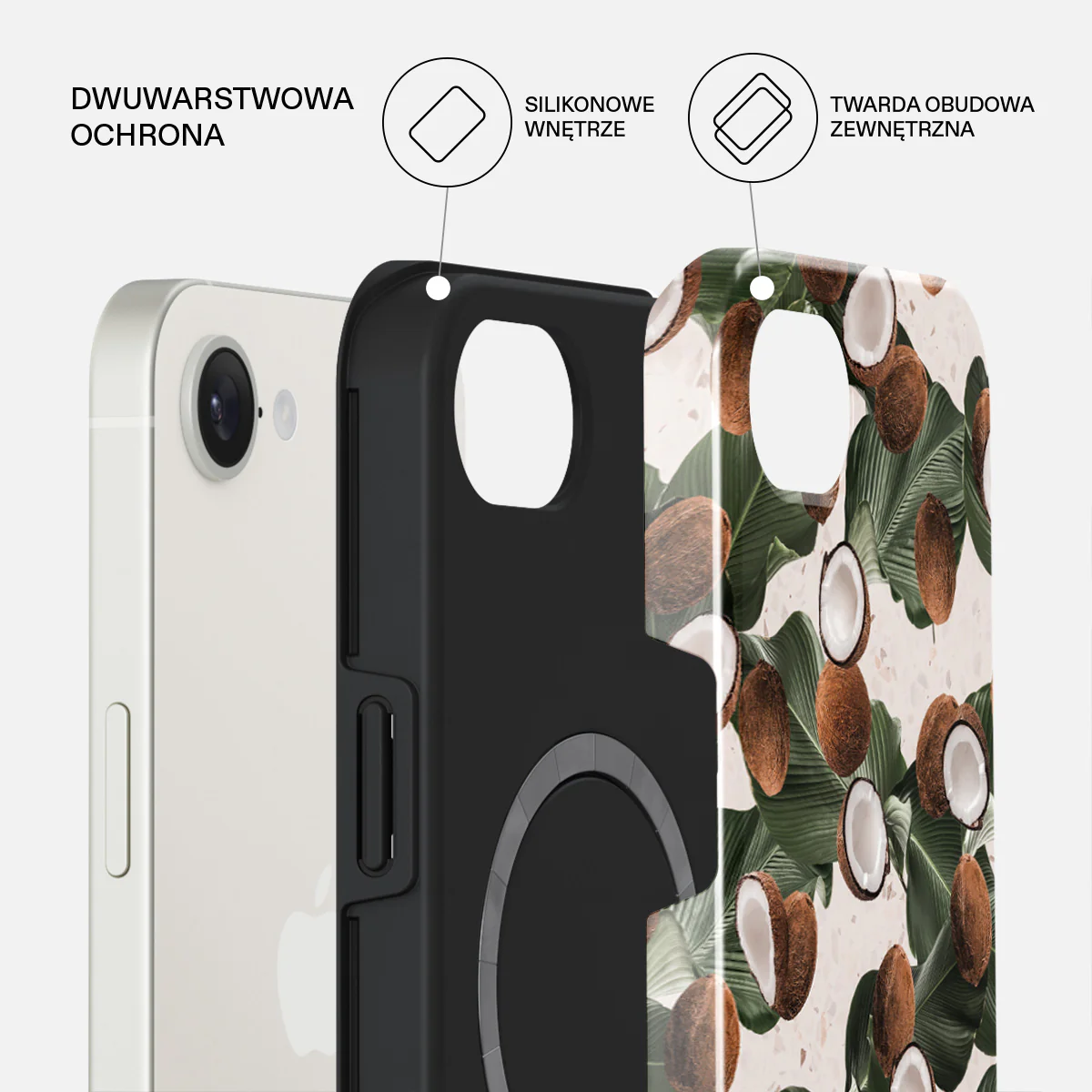 Coconut Crush - iPhone 17e Etui - Image 2