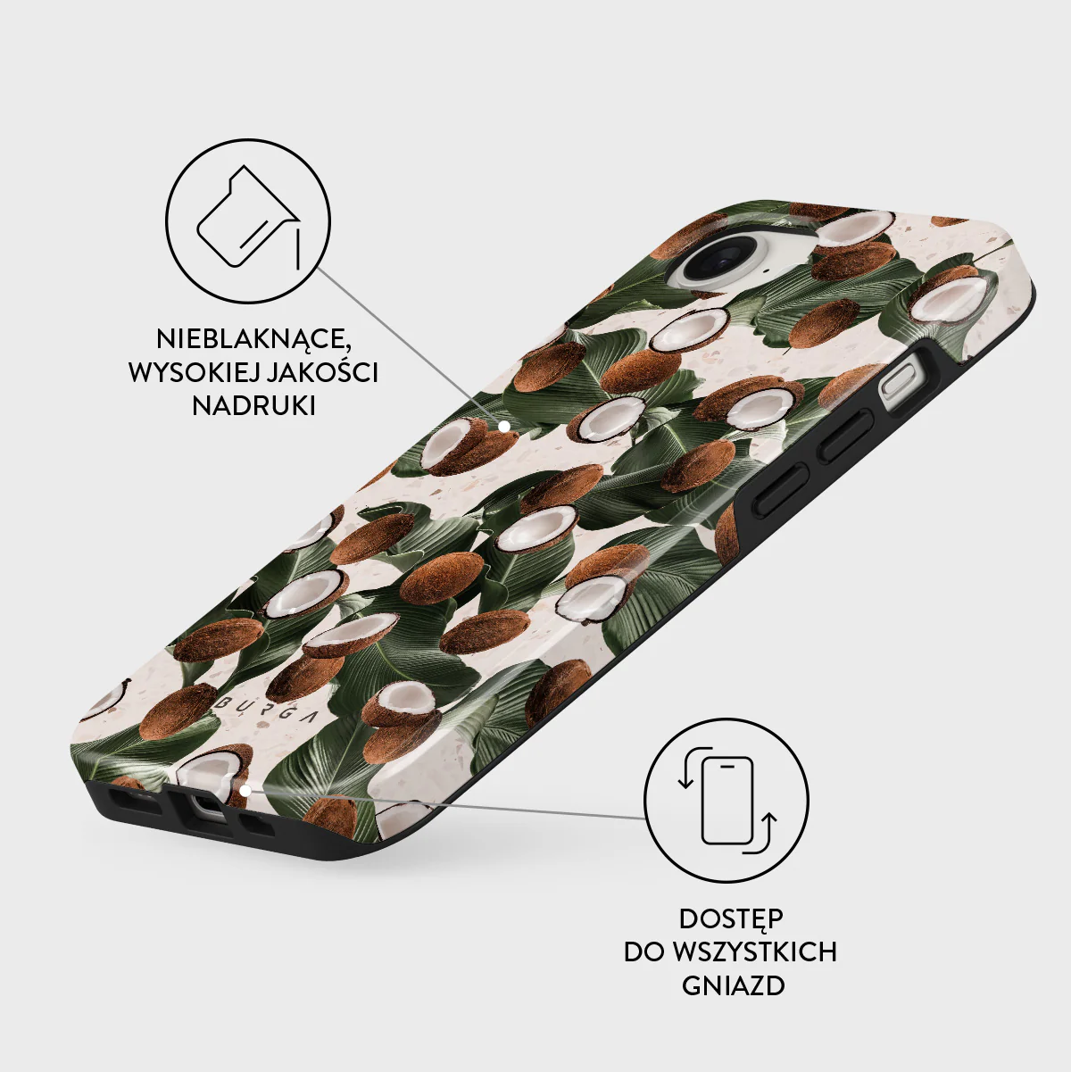 Coconut Crush - iPhone 17e Etui - Image 3