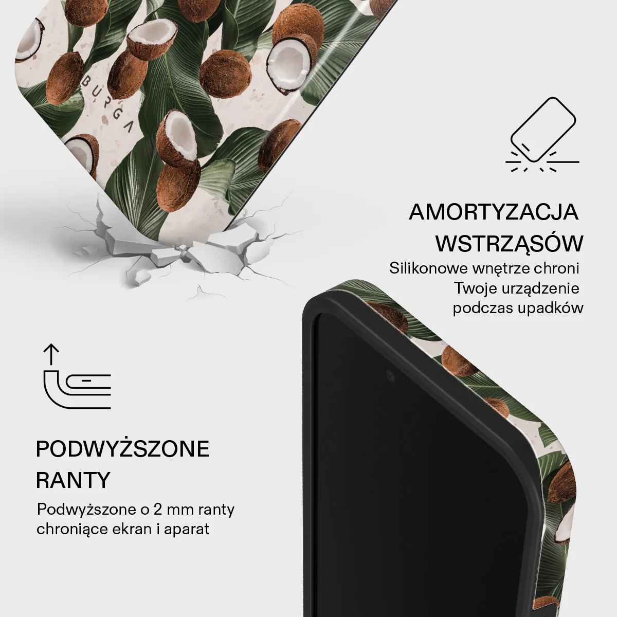 Coconut Crush - iPhone 17e Etui - Image 4